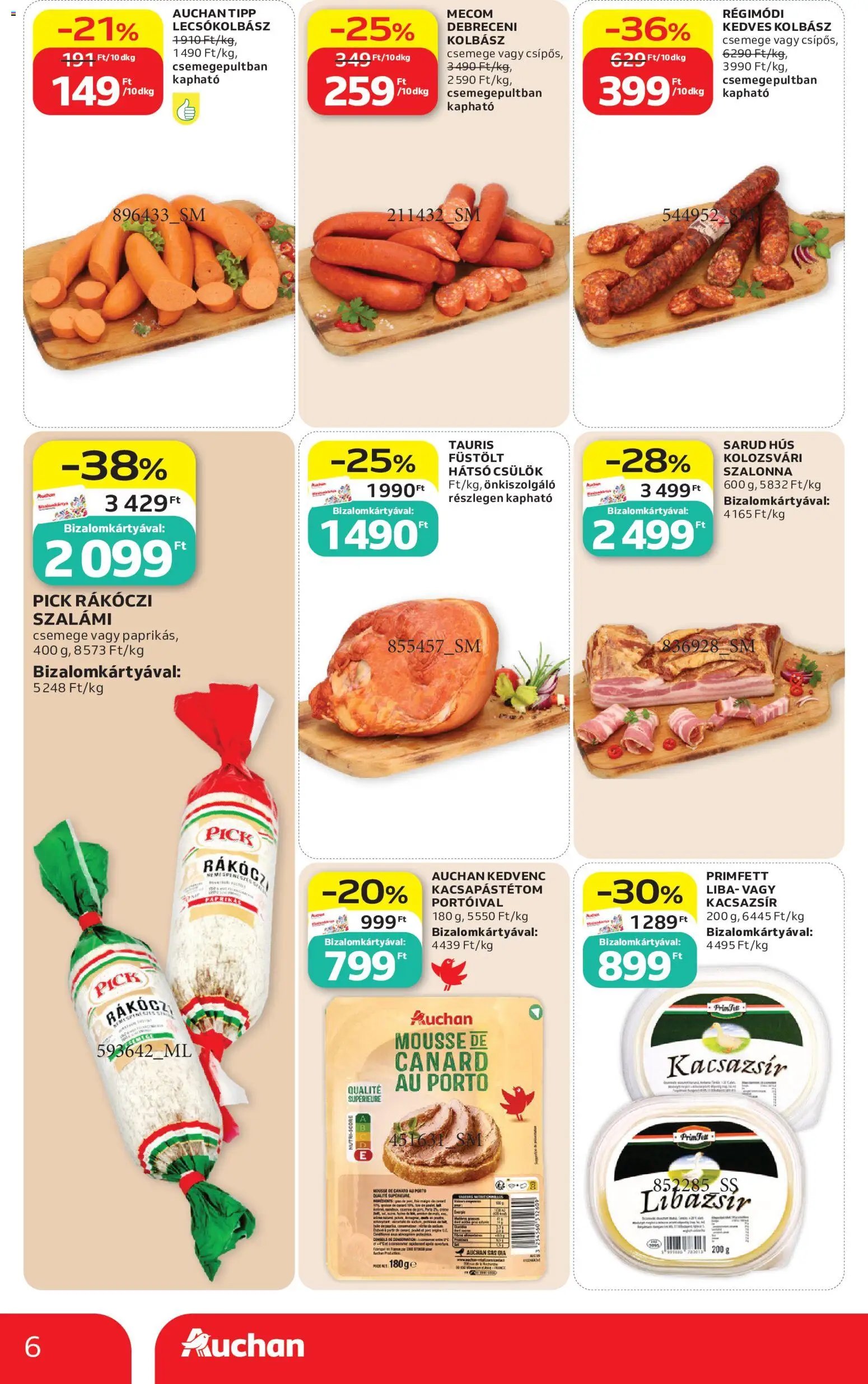 Auchan újság 2026.08.06. Auchan akciós újság