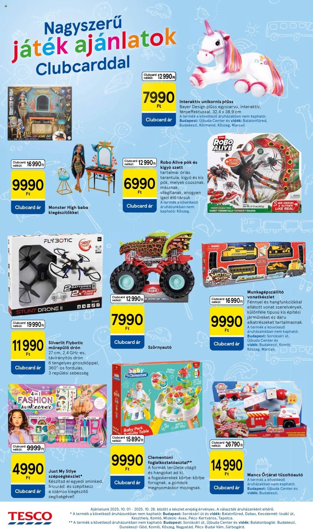 Tesco újság 2025.10.02. Akciós újság Tesco (2025-10-02 - 2025-10-08)