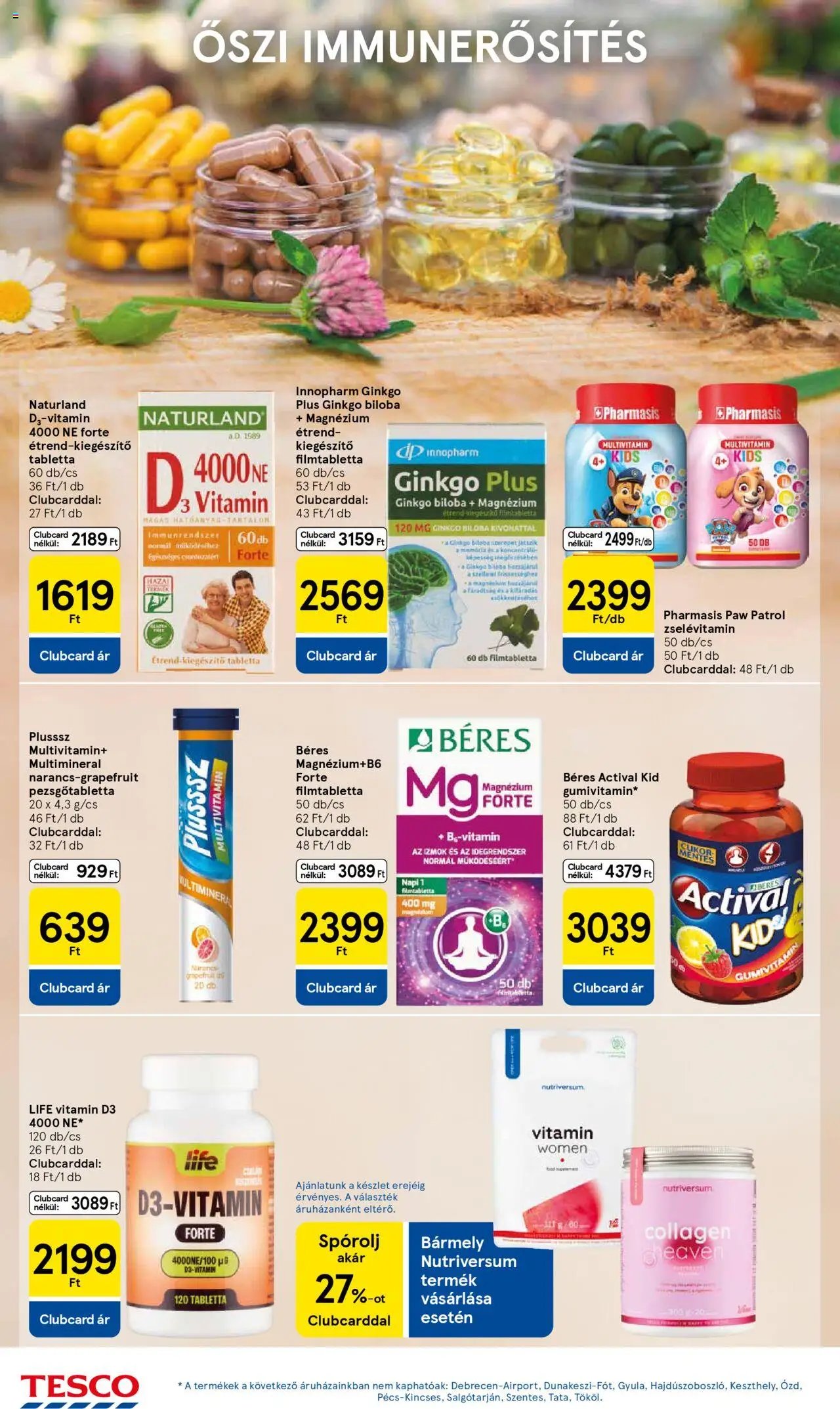 Tesco újság 2025.10.02. Akciós újság Tesco (2025-10-02 - 2025-10-08)