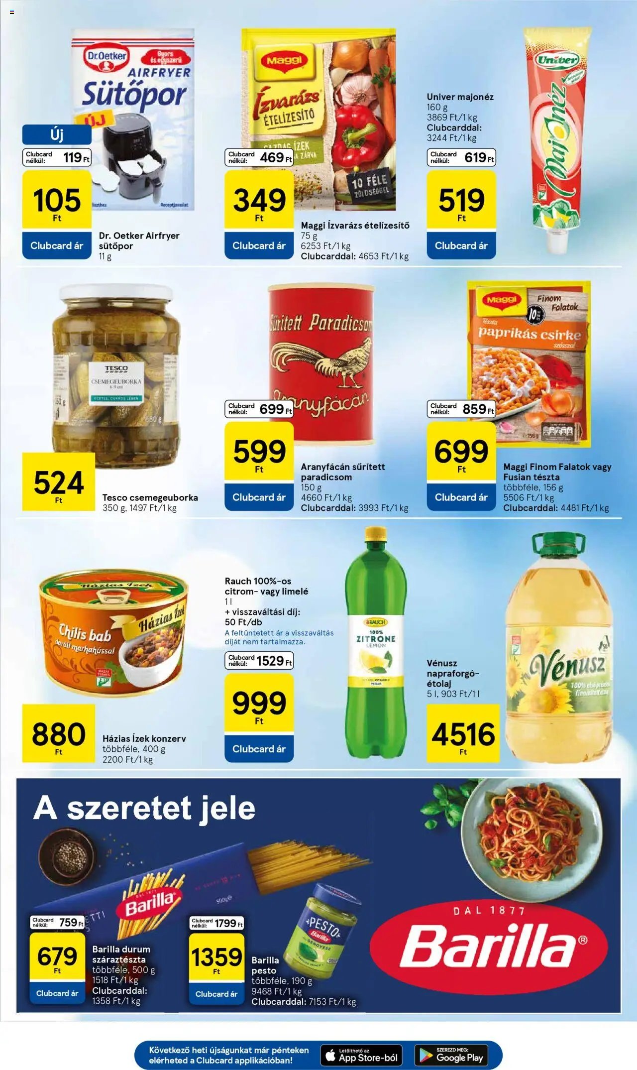 Tesco újság 2025.10.02. Akciós újság Tesco (2025-10-02 - 2025-10-08)
