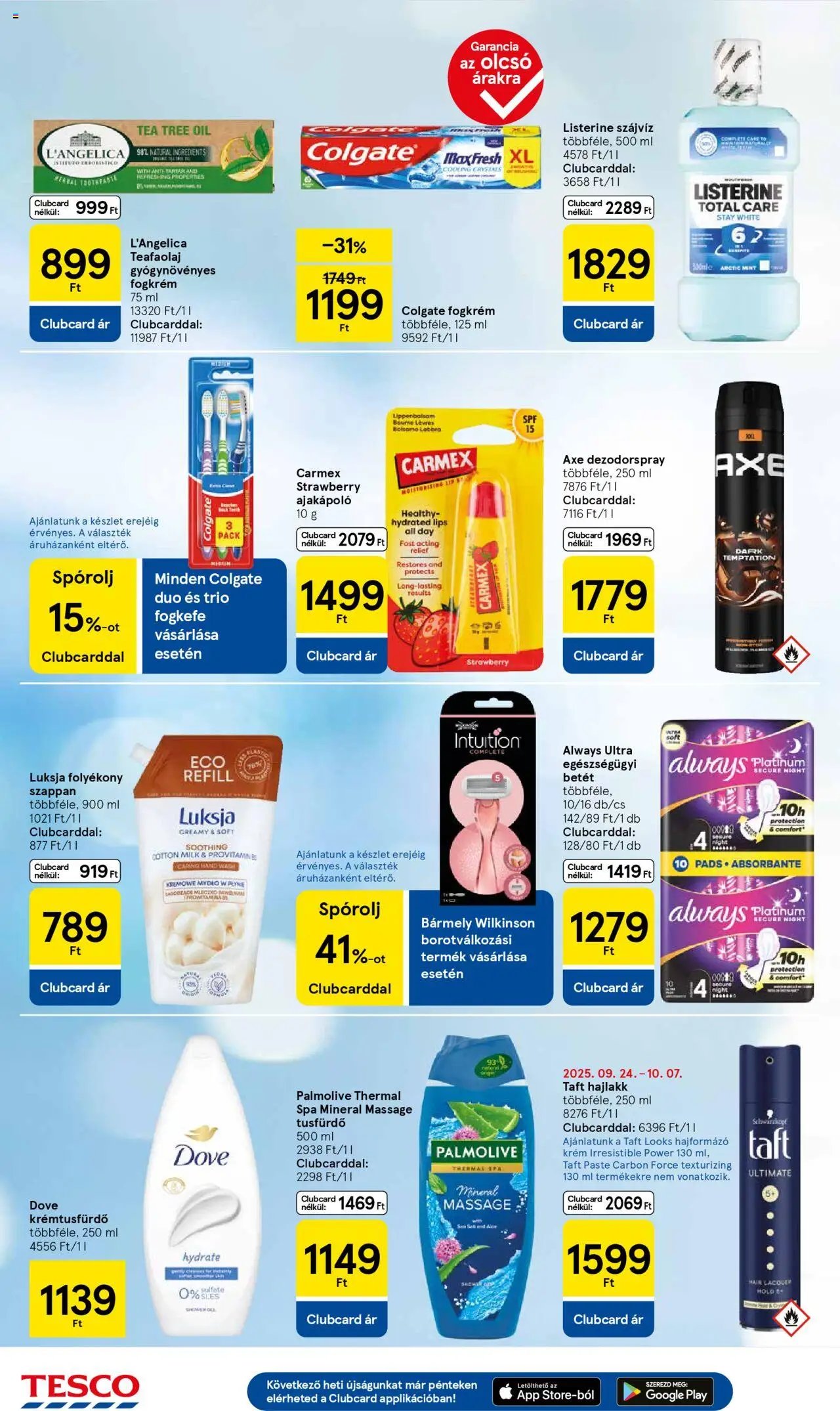 Tesco újság 2025.10.02. Akciós újság Tesco (2025-10-02 - 2025-10-08)