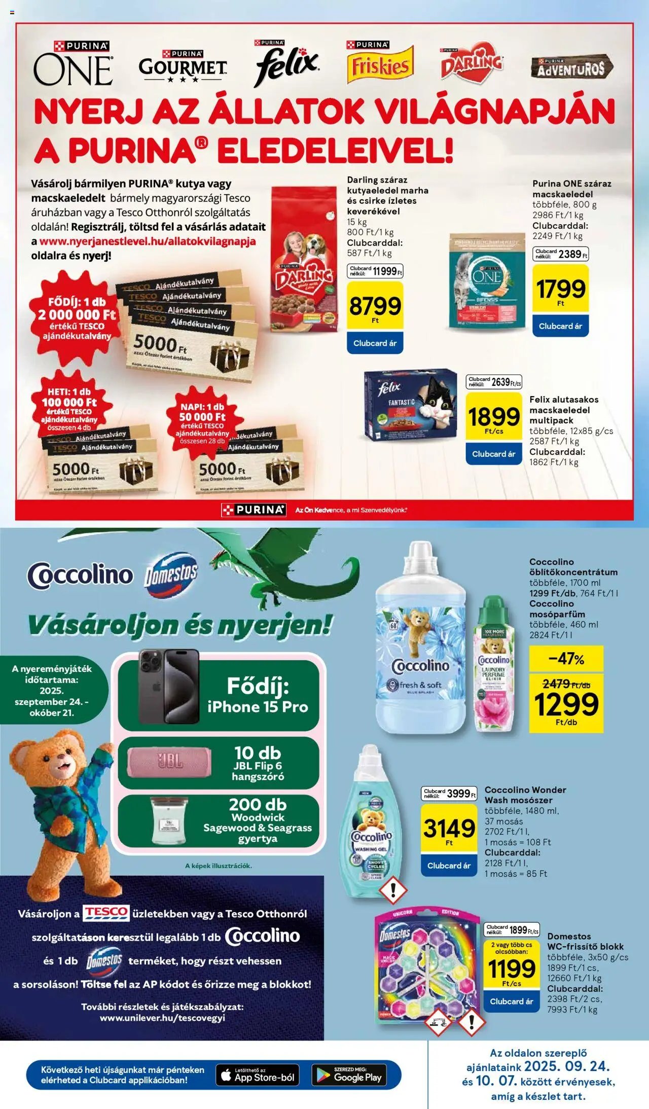 Tesco újság 2025.10.02. Akciós újság Tesco (2025-10-02 - 2025-10-08)