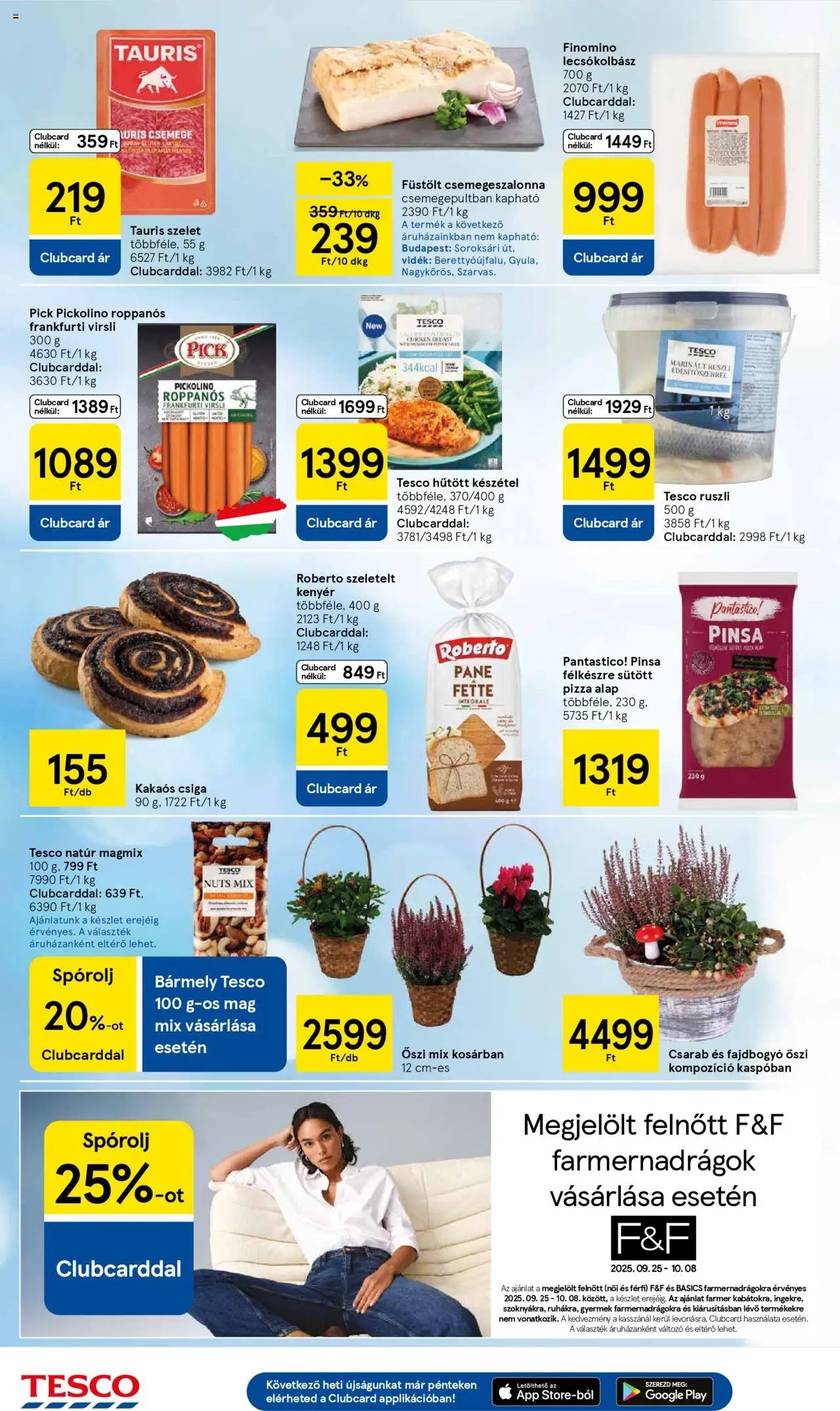 Tesco újság 2025.10.02. Akciós újság Tesco (2025-10-02 - 2025-10-08)