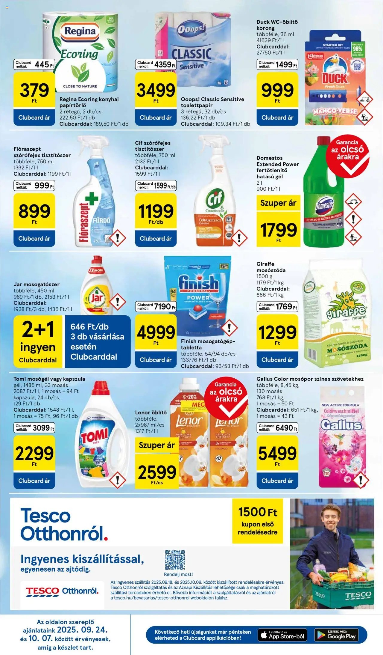 Tesco újság 2025.10.02. Akciós újság Tesco (2025-10-02 - 2025-10-08)