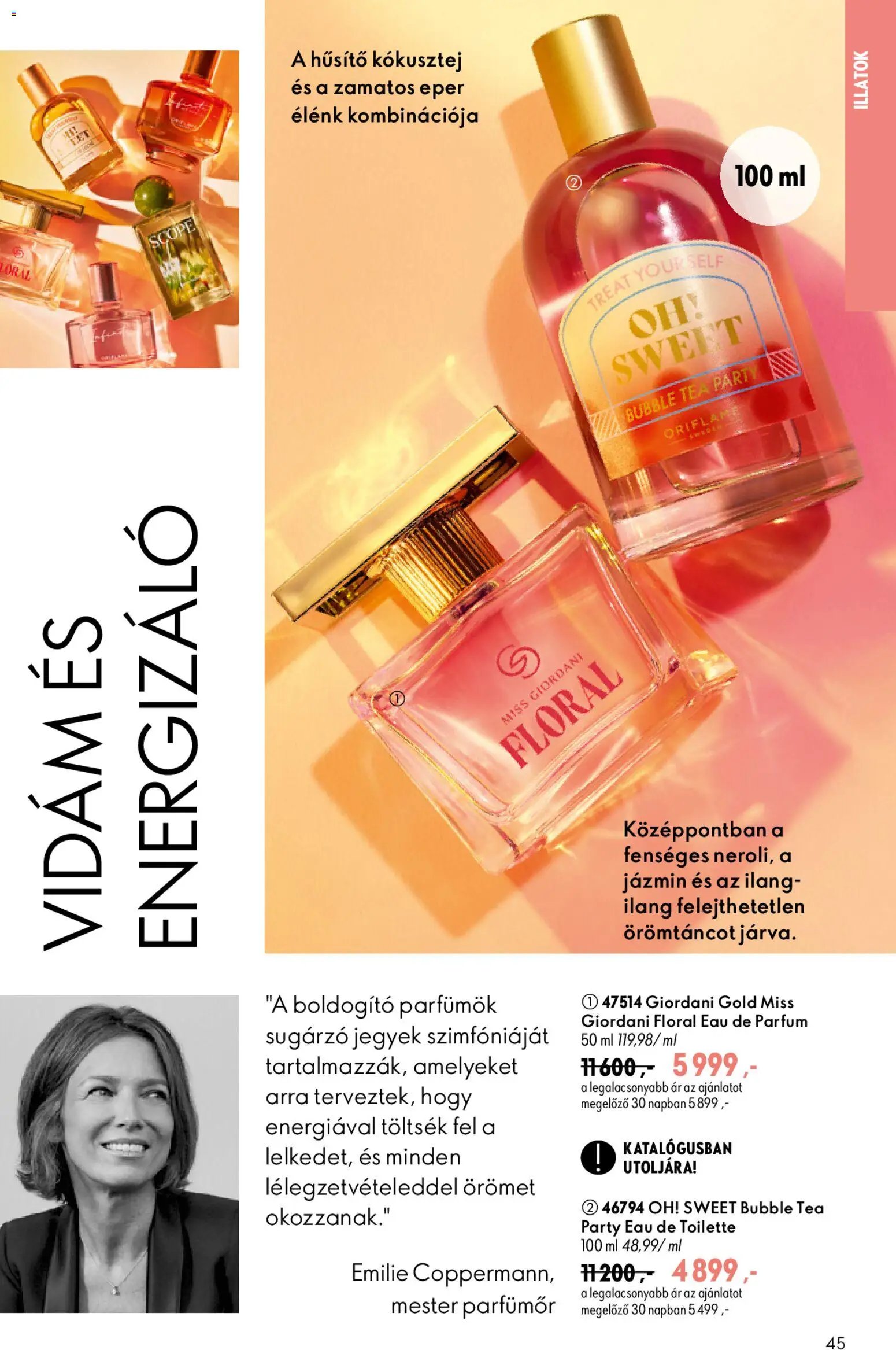Oriflame újság 2026.08.19. Oriflame katalógus 2026/12