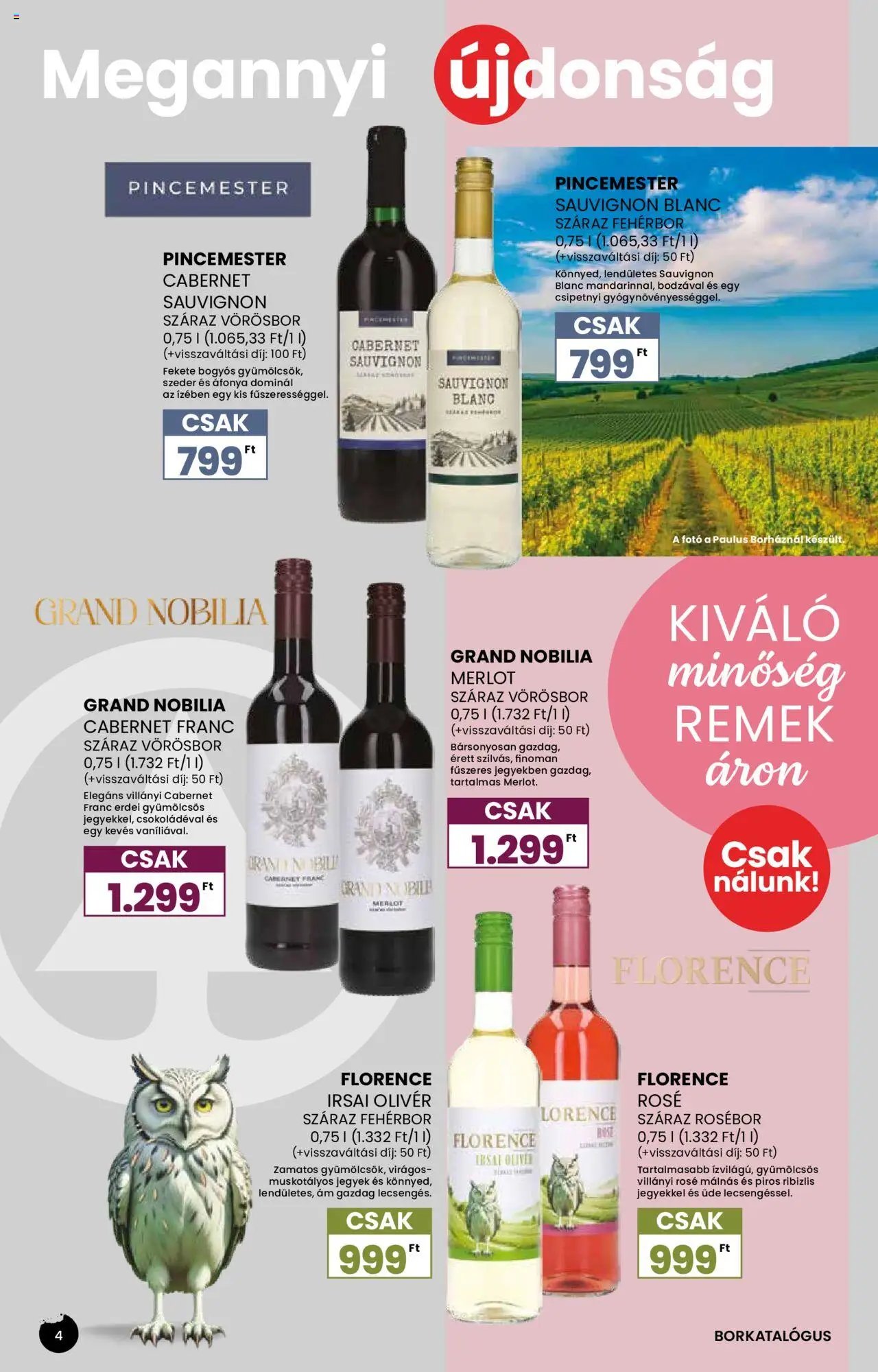 Spar újság 2025.09.04. BOR ősz (2025-09-04 - 2025-09-24)