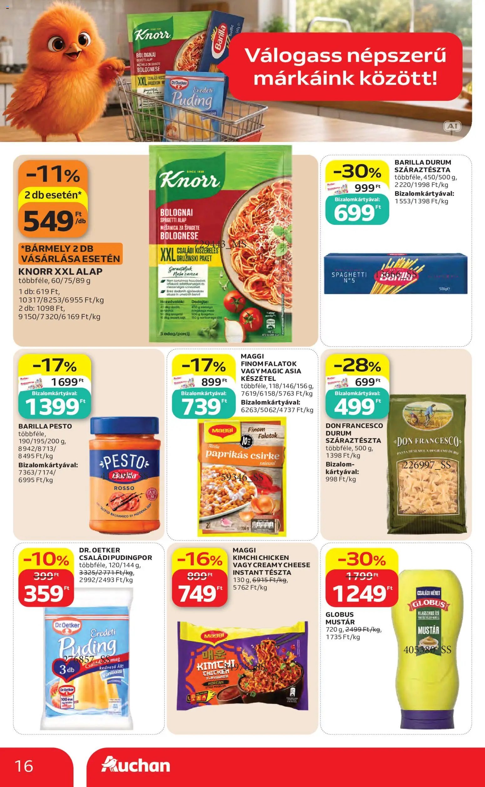 Auchan újság 2026.09.10. Auchan Kedvenc Márkáink
