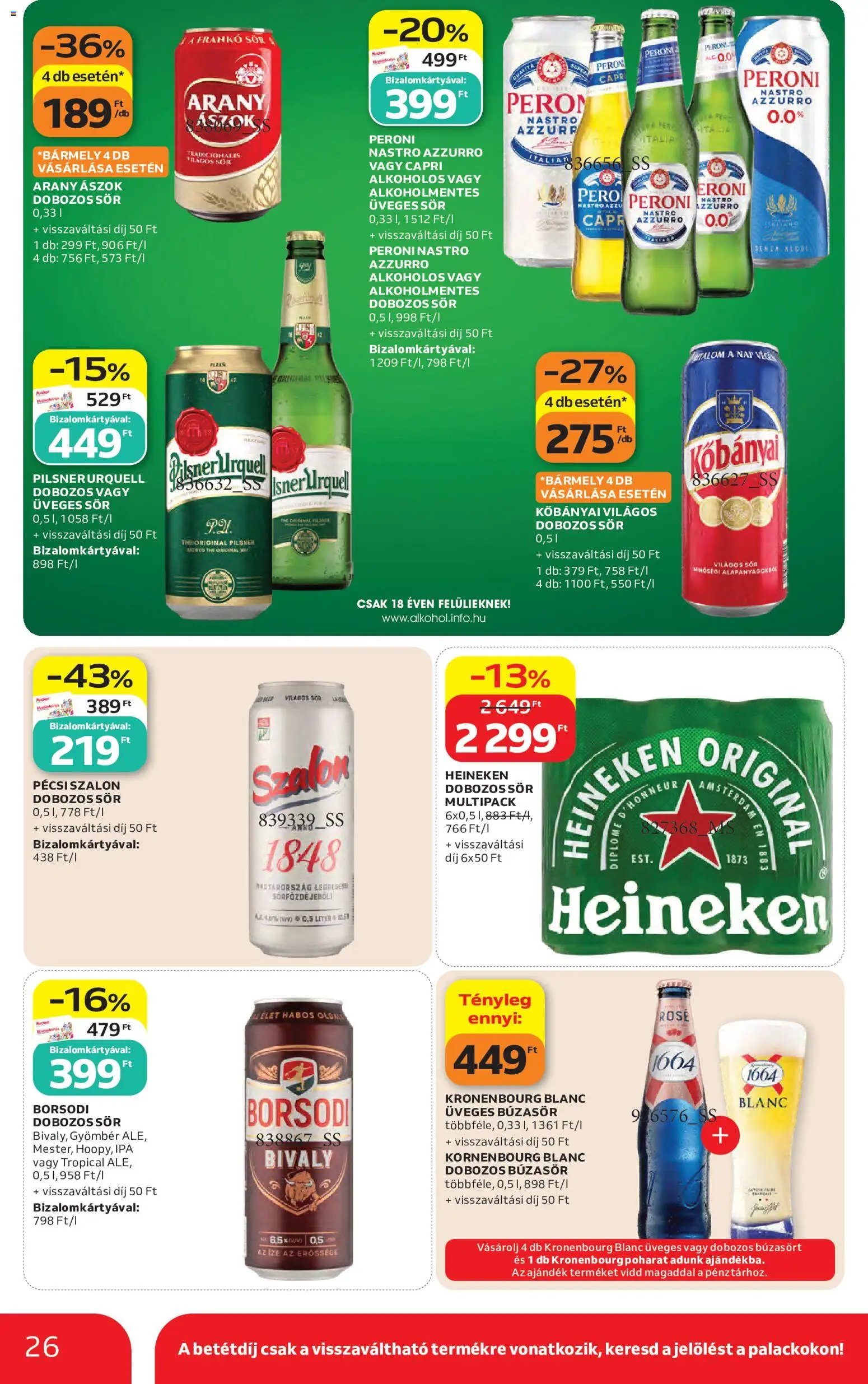 Auchan újság 2026.09.10. Auchan Kedvenc Márkáink