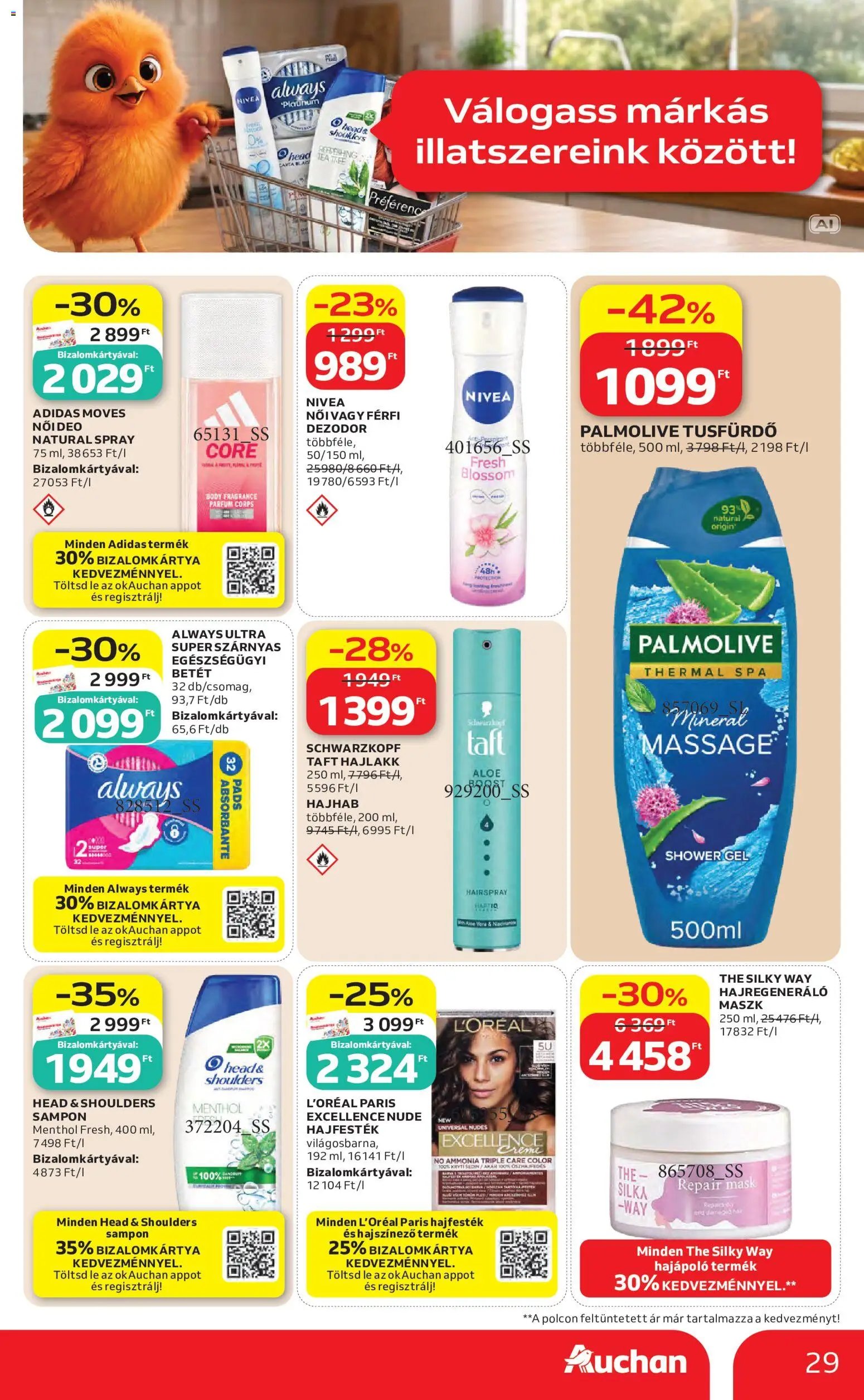 Auchan újság 2026.09.10. Auchan Kedvenc Márkáink