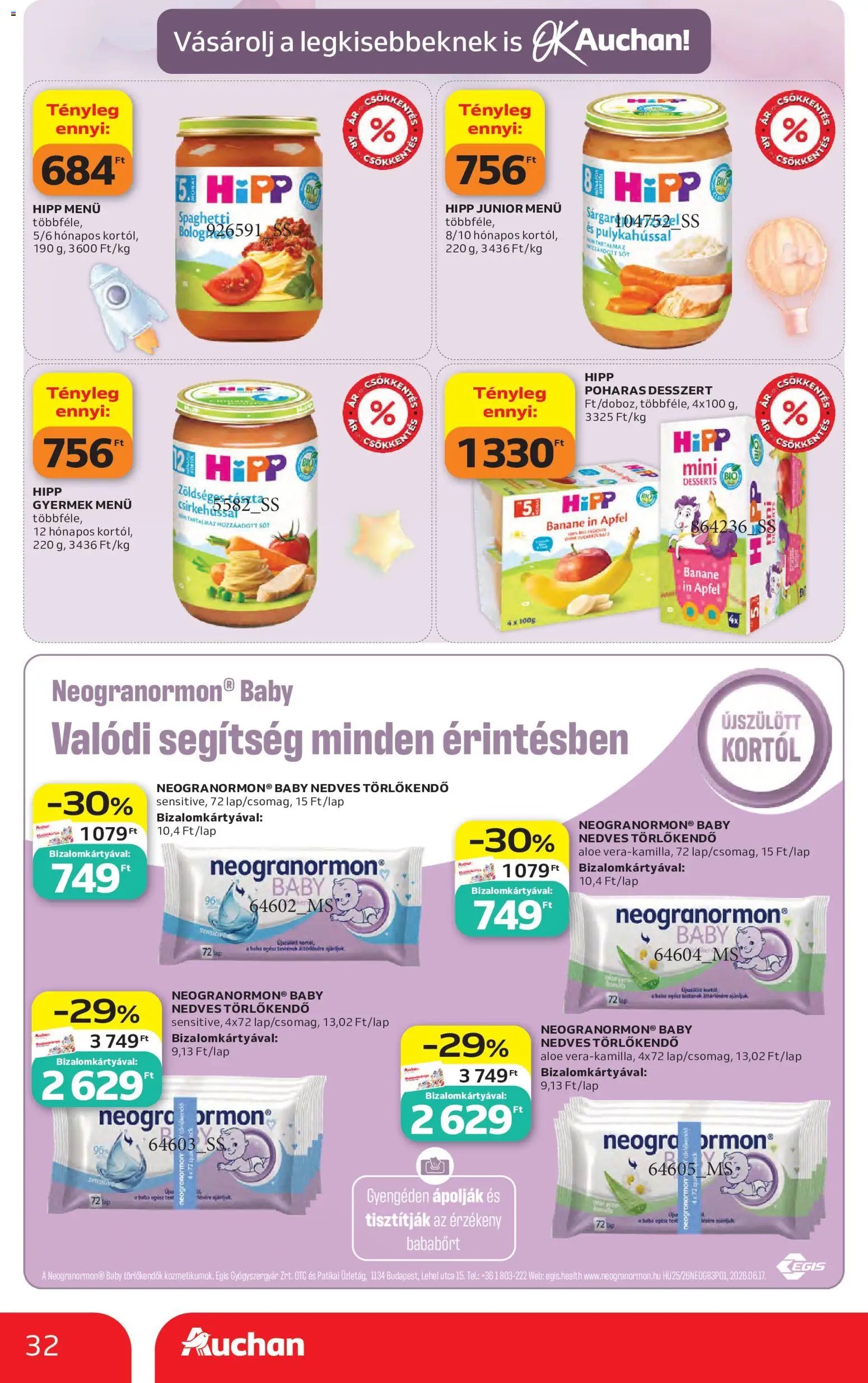 Auchan újság 2026.09.10. Auchan Kedvenc Márkáink