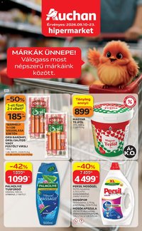 Auchan újság 2026.09.10. Auchan Kedvenc Márkáink