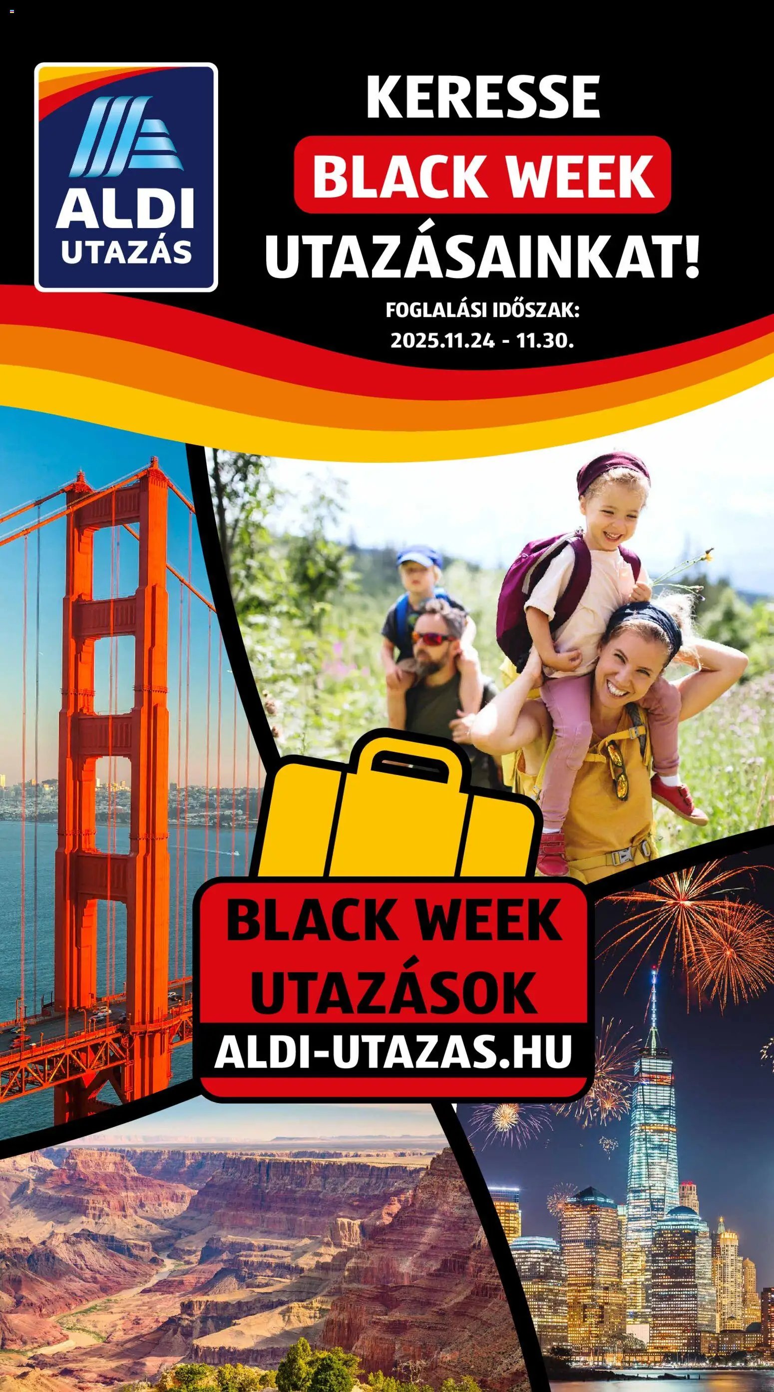 Aldi újság 2025.11.24. Black Friday (2025-11-24 - 2025-11-30)