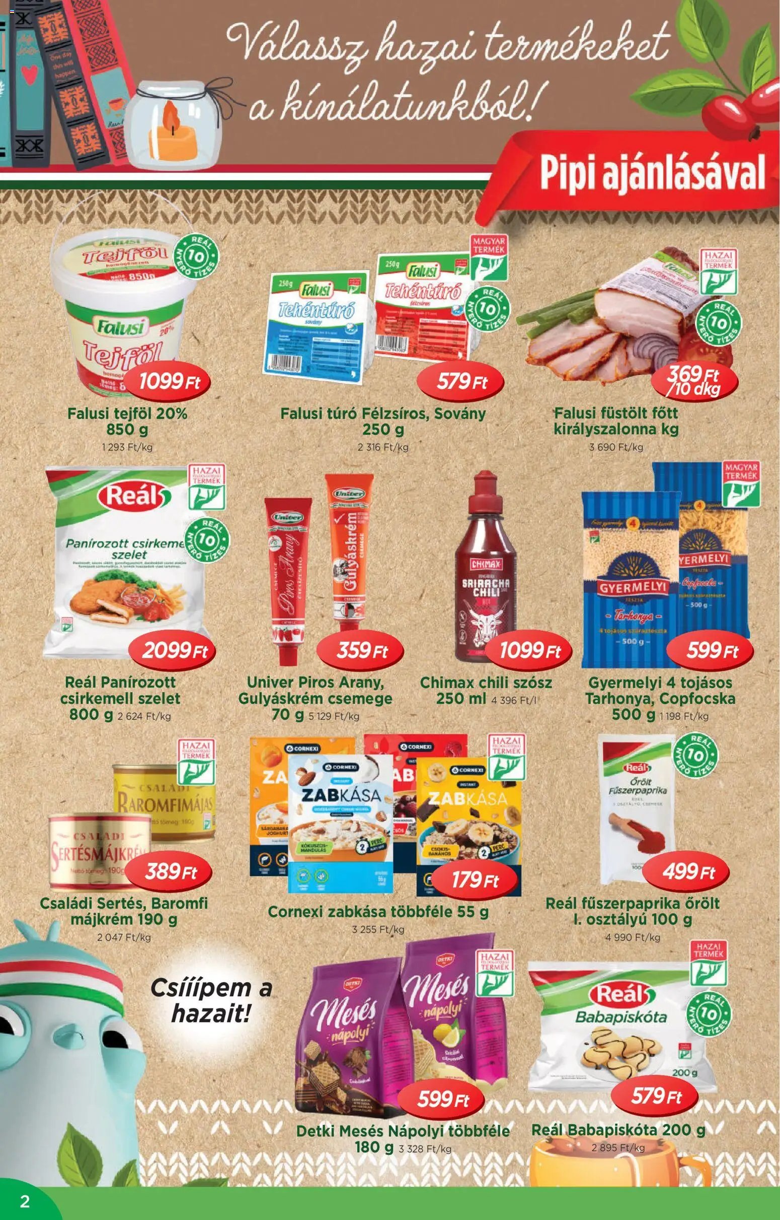 Reál újság 2025.10.29. Akciós újság Reál (2025-10-29 - 2025-11-09)