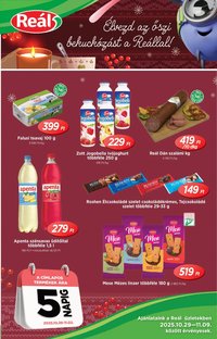 Reál újság 2025.10.29. Akciós újság Reál (2025-10-29 - 2025-11-09)