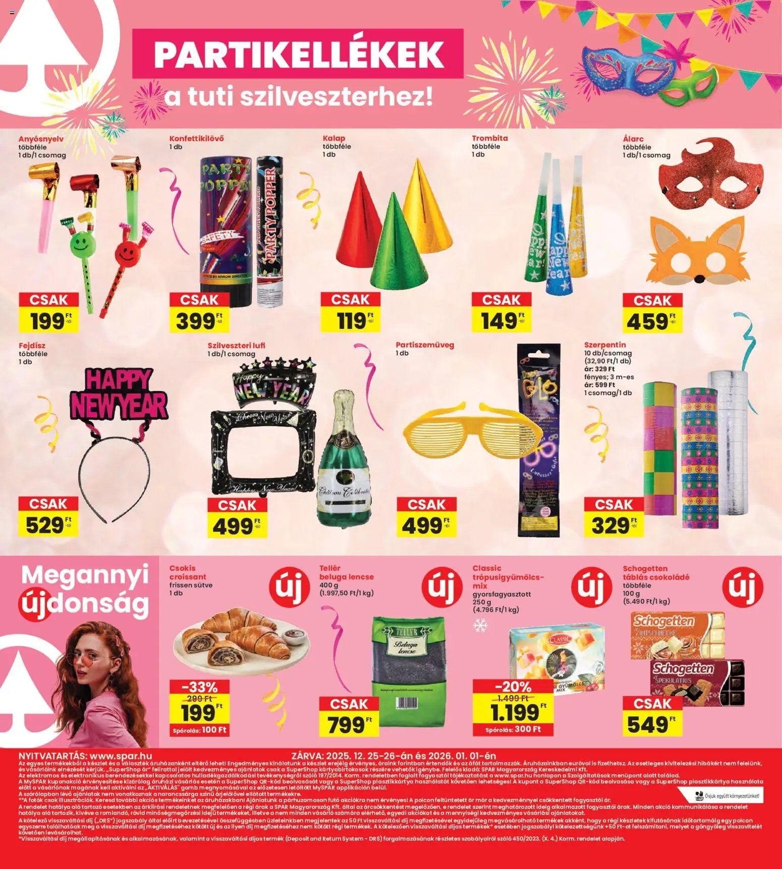 Interspar újság 2025.12.23. Akciós újság Interspar (2025-12-23 - 2026-01-02)