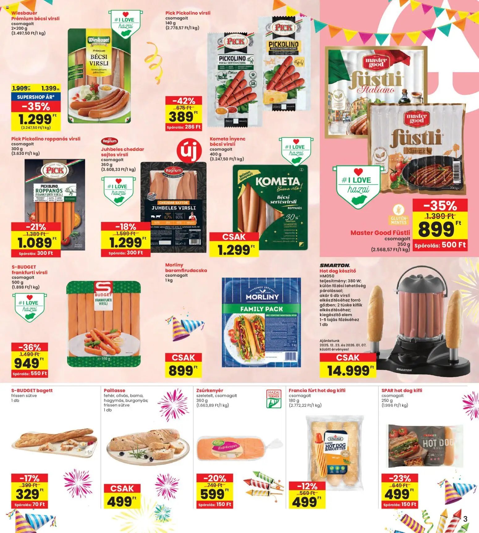 Interspar újság 2025.12.23. Akciós újság Interspar (2025-12-23 - 2026-01-02)