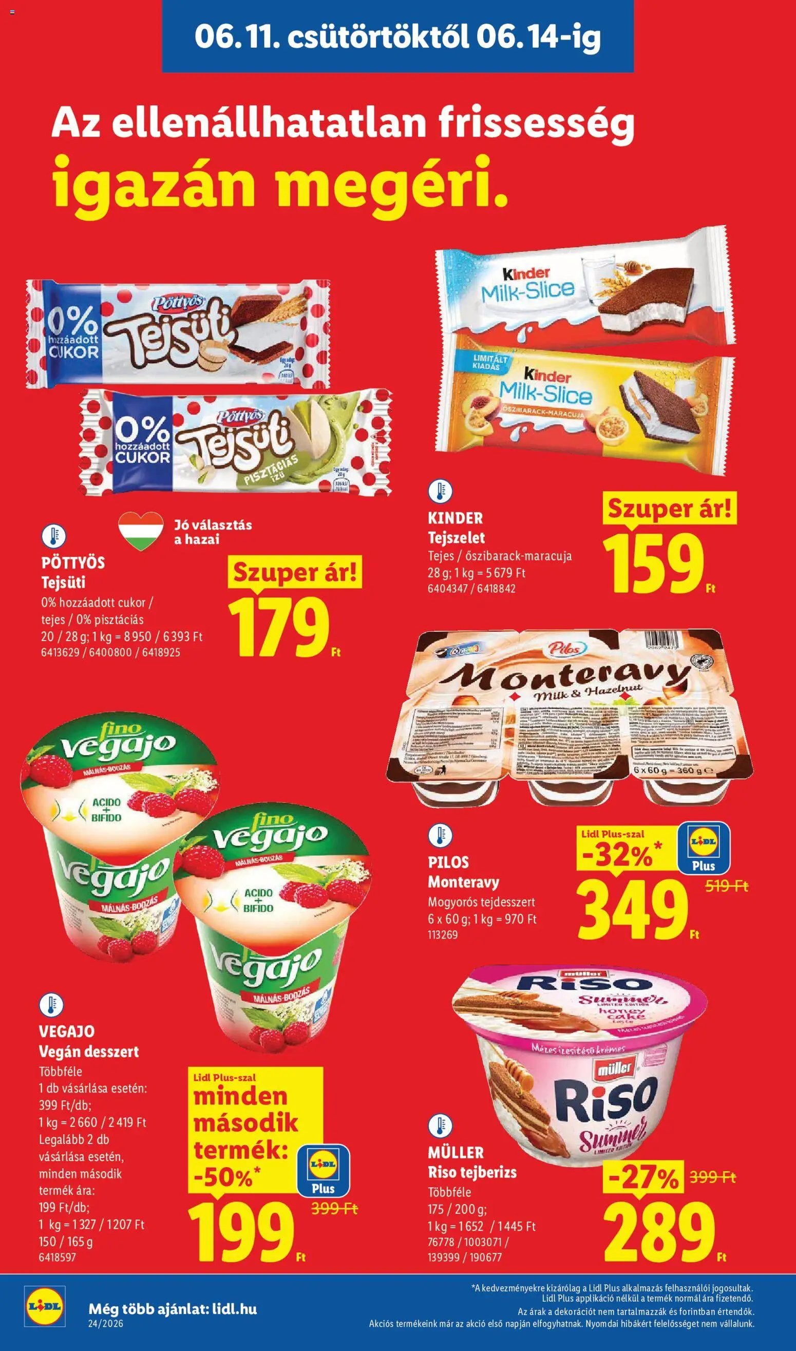 Lidl újság 2026.06.11. Lidl akciós újság