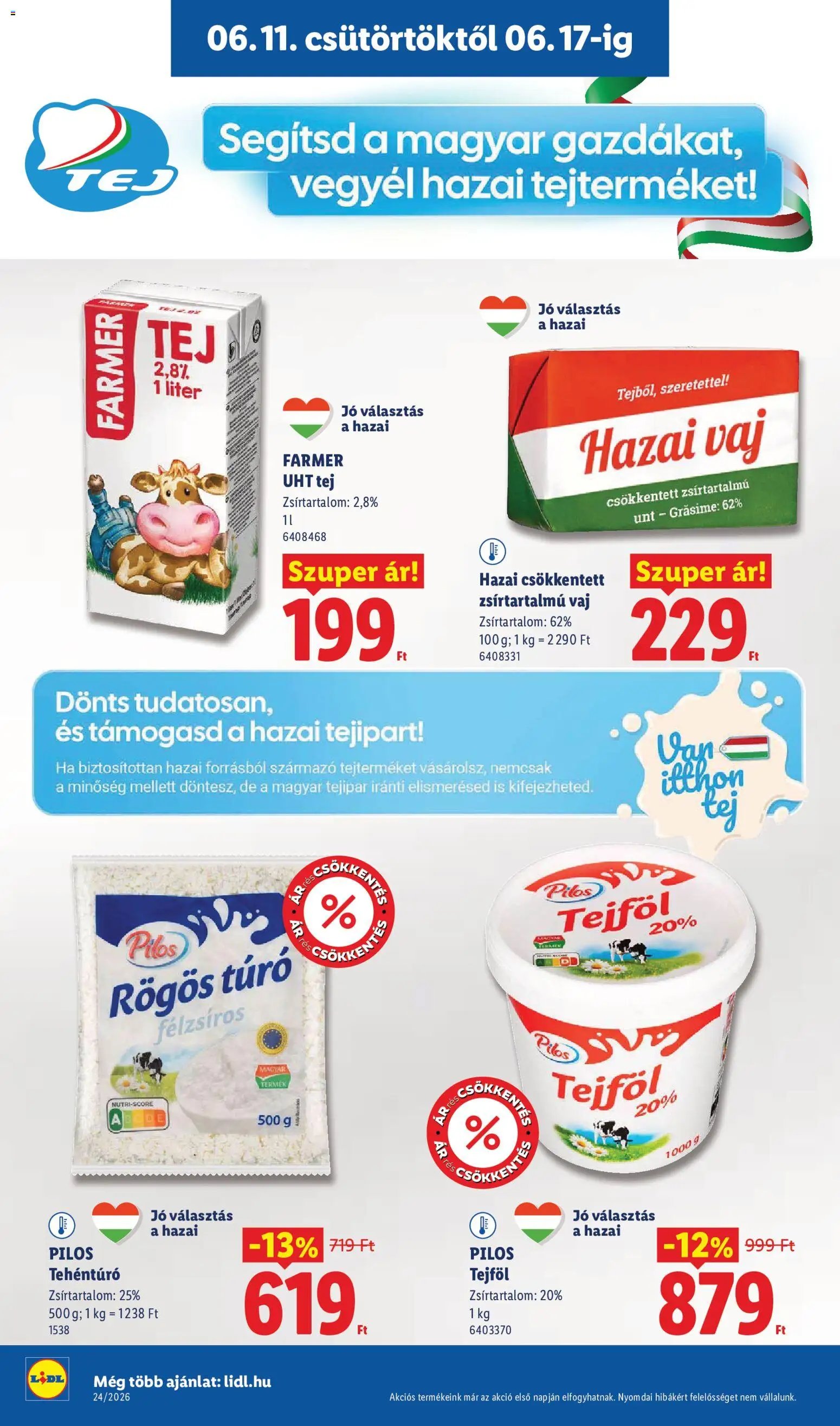 Lidl újság 2026.06.11. Lidl akciós újság