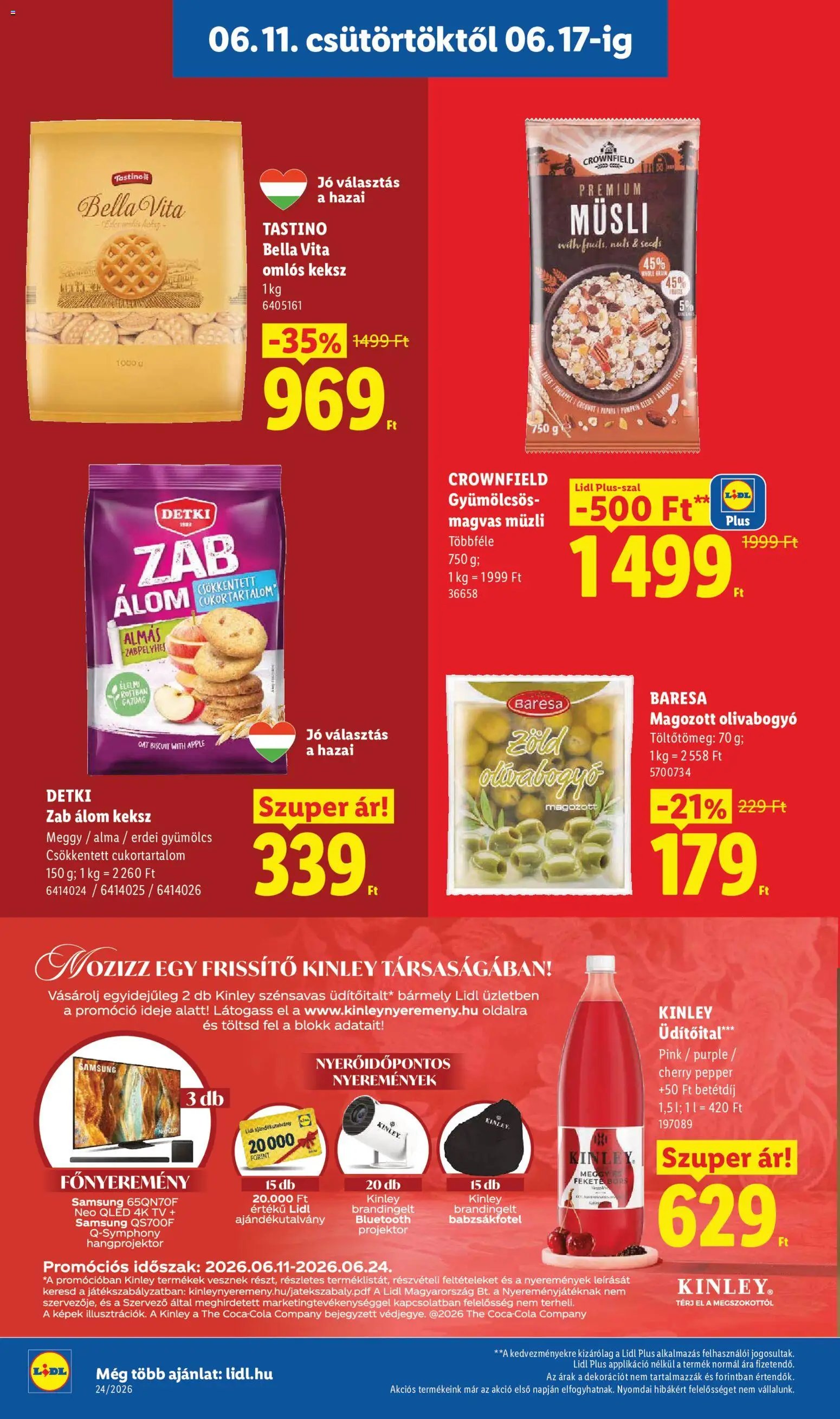 Lidl újság 2026.06.11. Lidl akciós újság