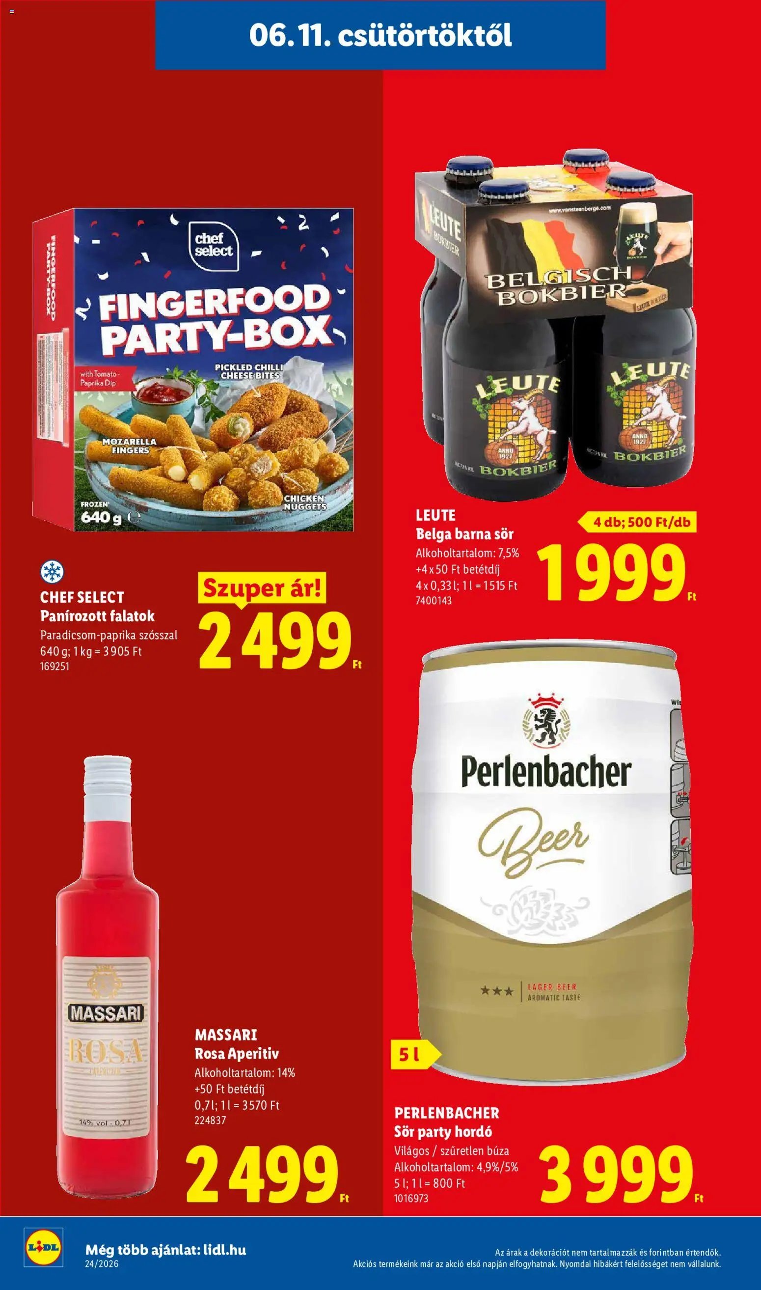 Lidl újság 2026.06.11. Lidl akciós újság