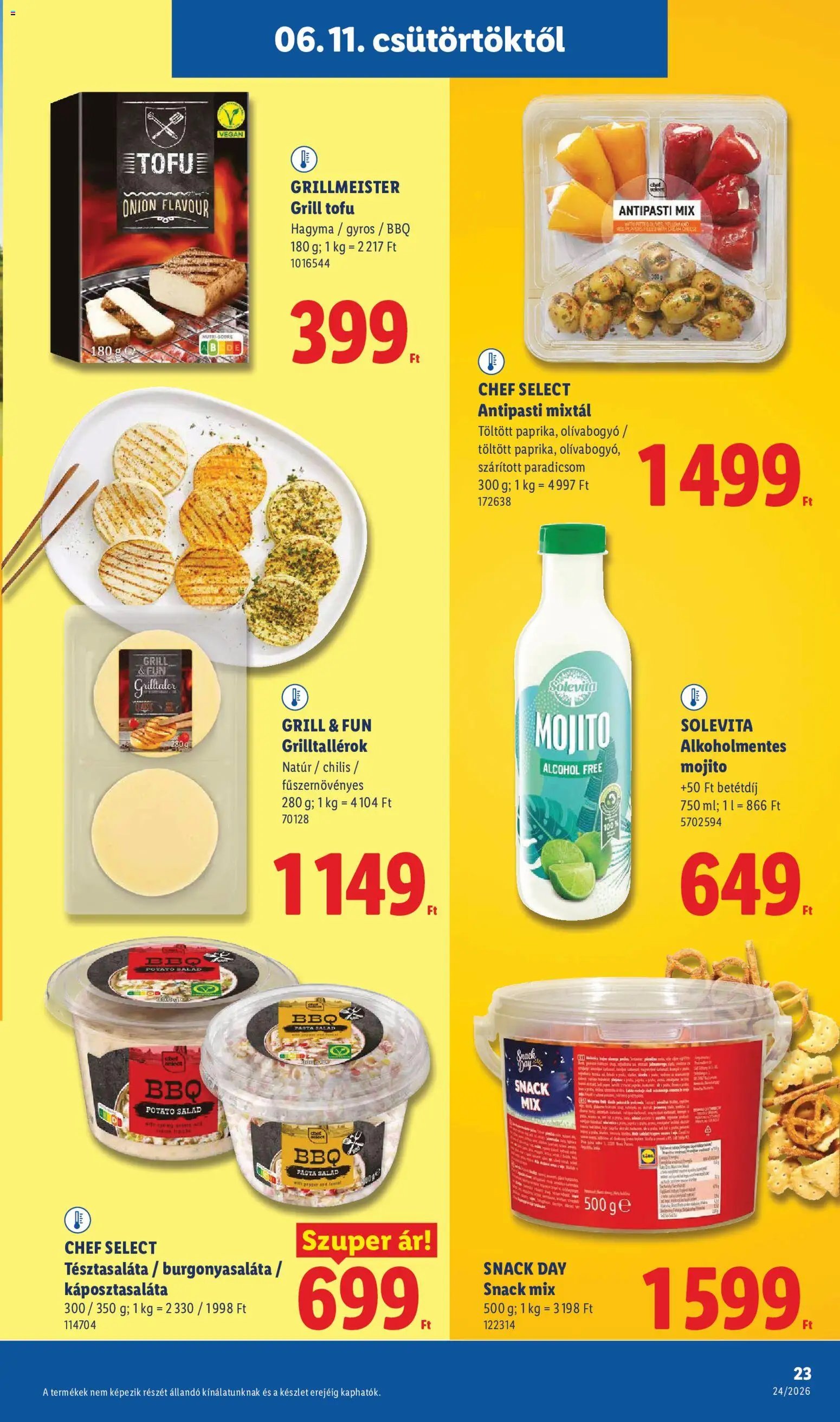 Lidl újság 2026.06.11. Lidl akciós újság