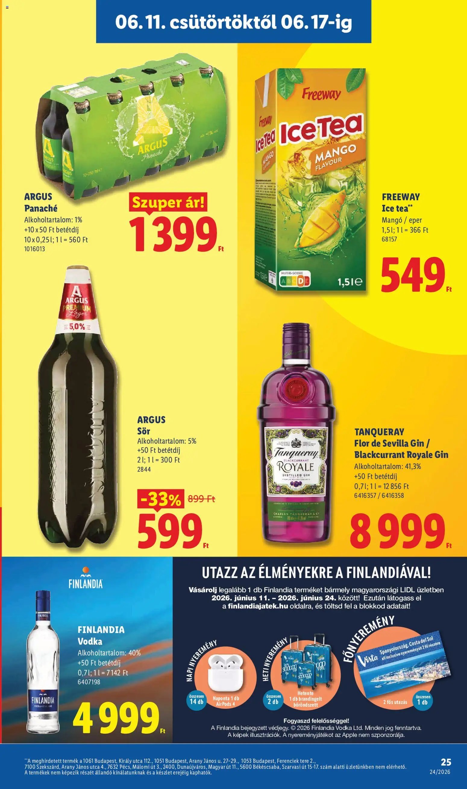 Lidl újság 2026.06.11. Lidl akciós újság