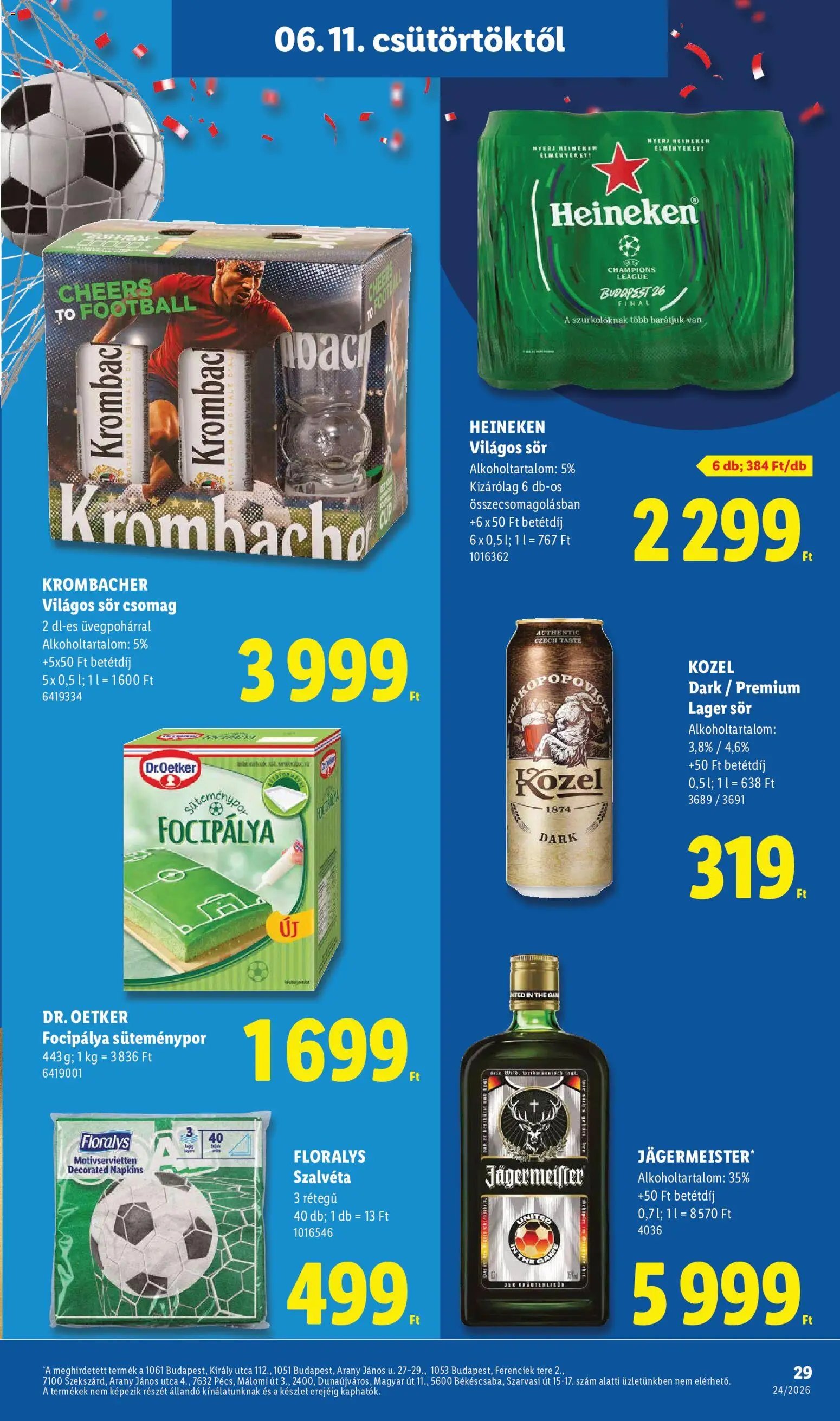 Lidl újság 2026.06.11. Lidl akciós újság