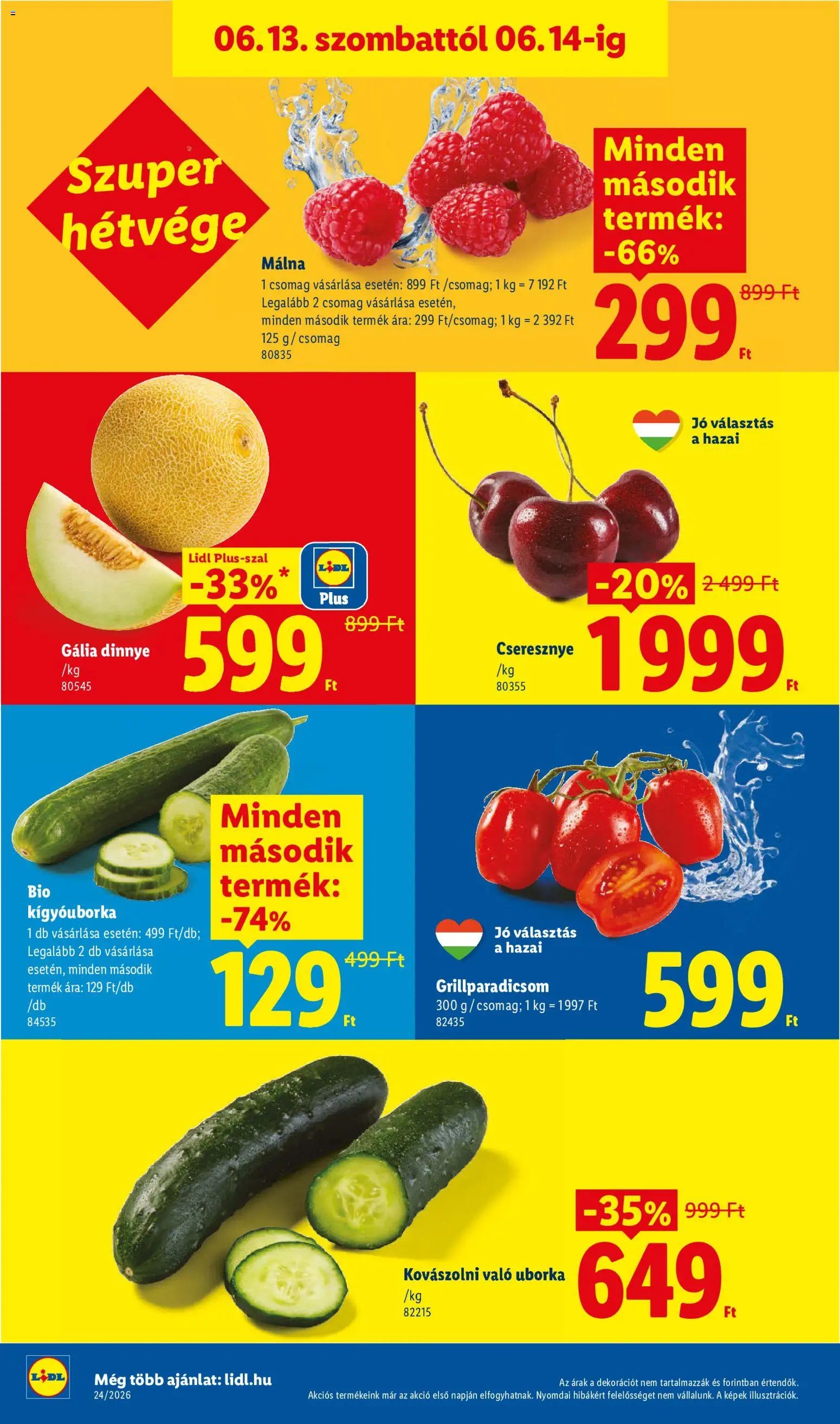 Lidl újság 2026.06.11. Lidl akciós újság