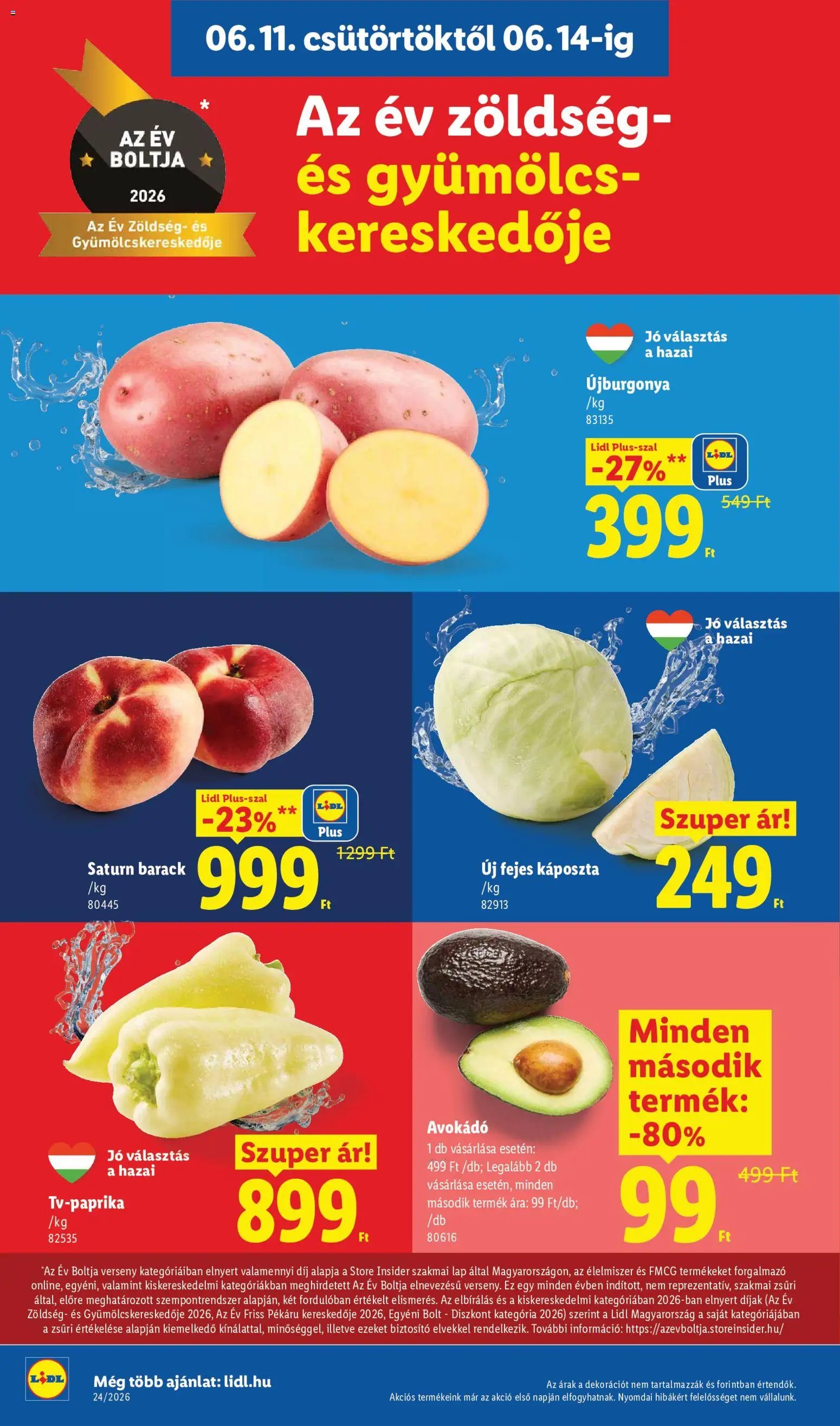 Lidl újság 2026.06.11. Lidl akciós újság