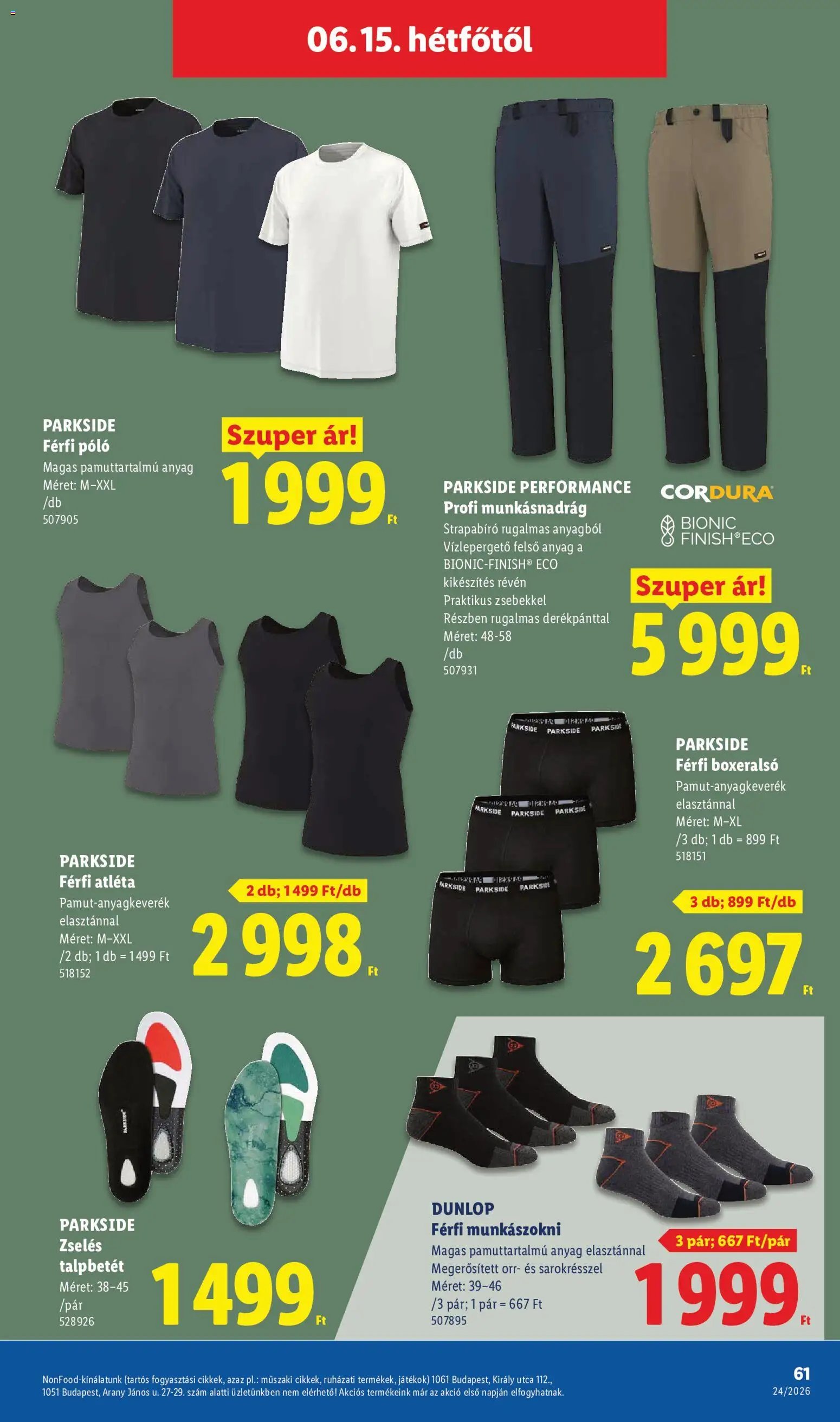 Lidl újság 2026.06.11. Lidl akciós újság