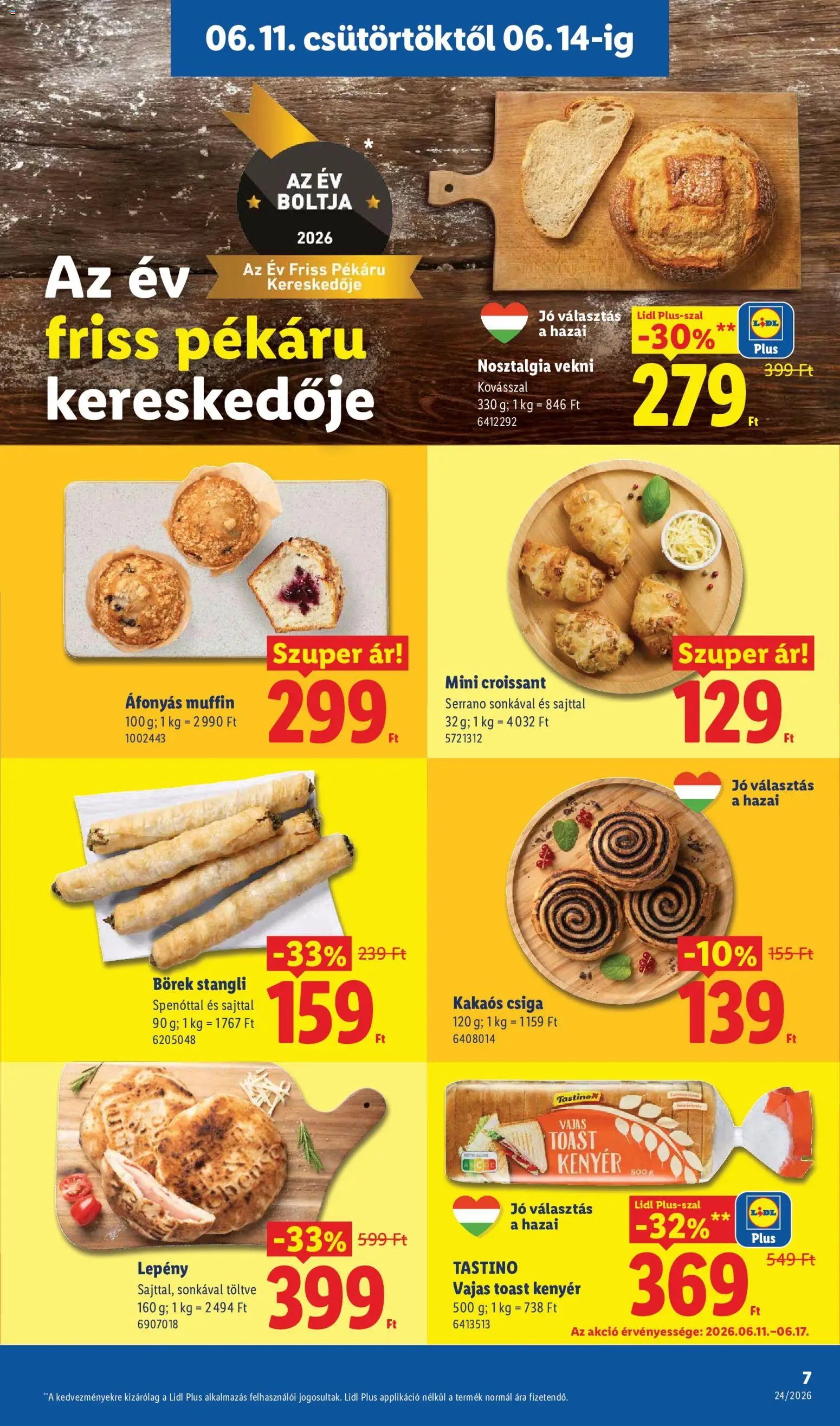 Lidl újság 2026.06.11. Lidl akciós újság