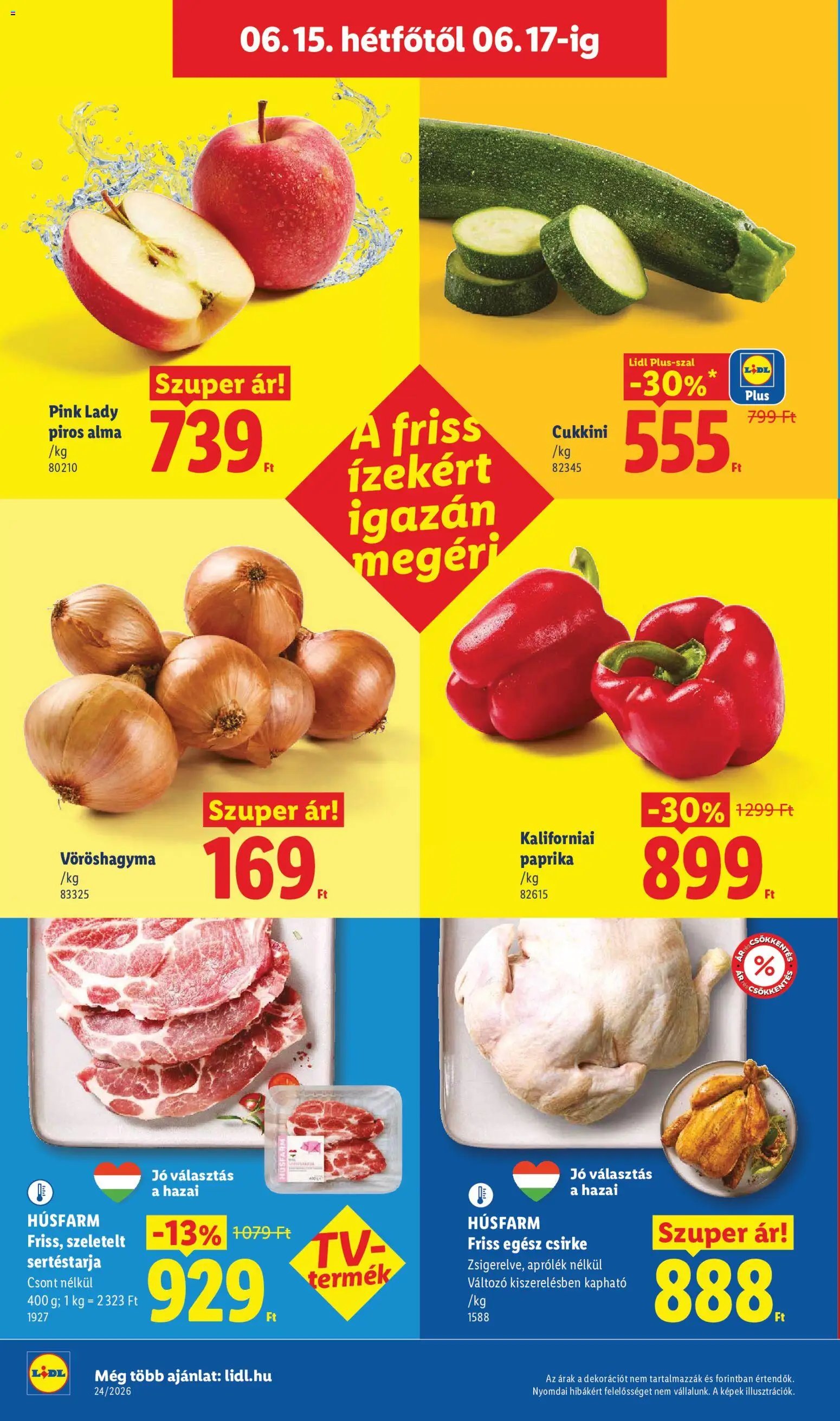 Lidl újság 2026.06.11. Lidl akciós újság