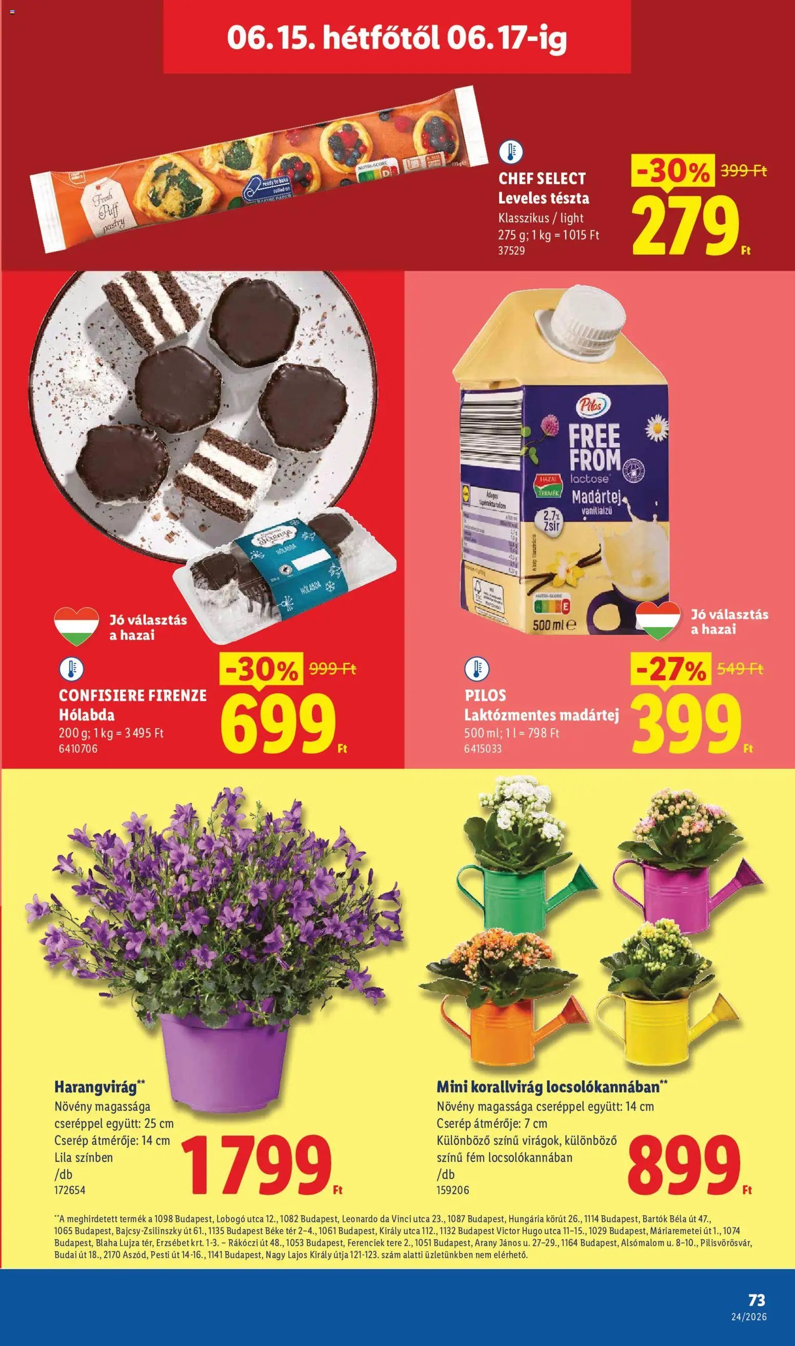 Lidl újság 2026.06.11. Lidl akciós újság