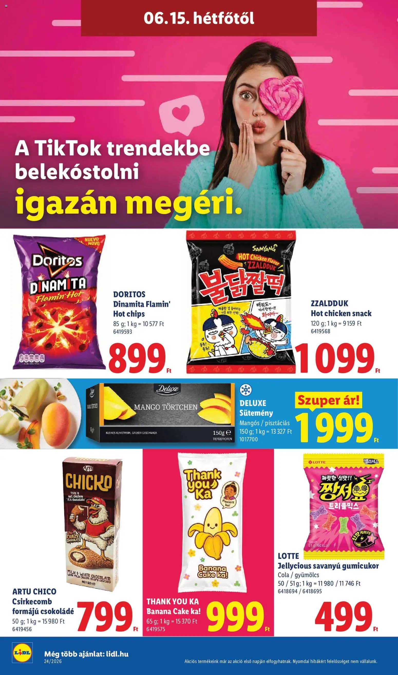 Lidl újság 2026.06.11. Lidl akciós újság