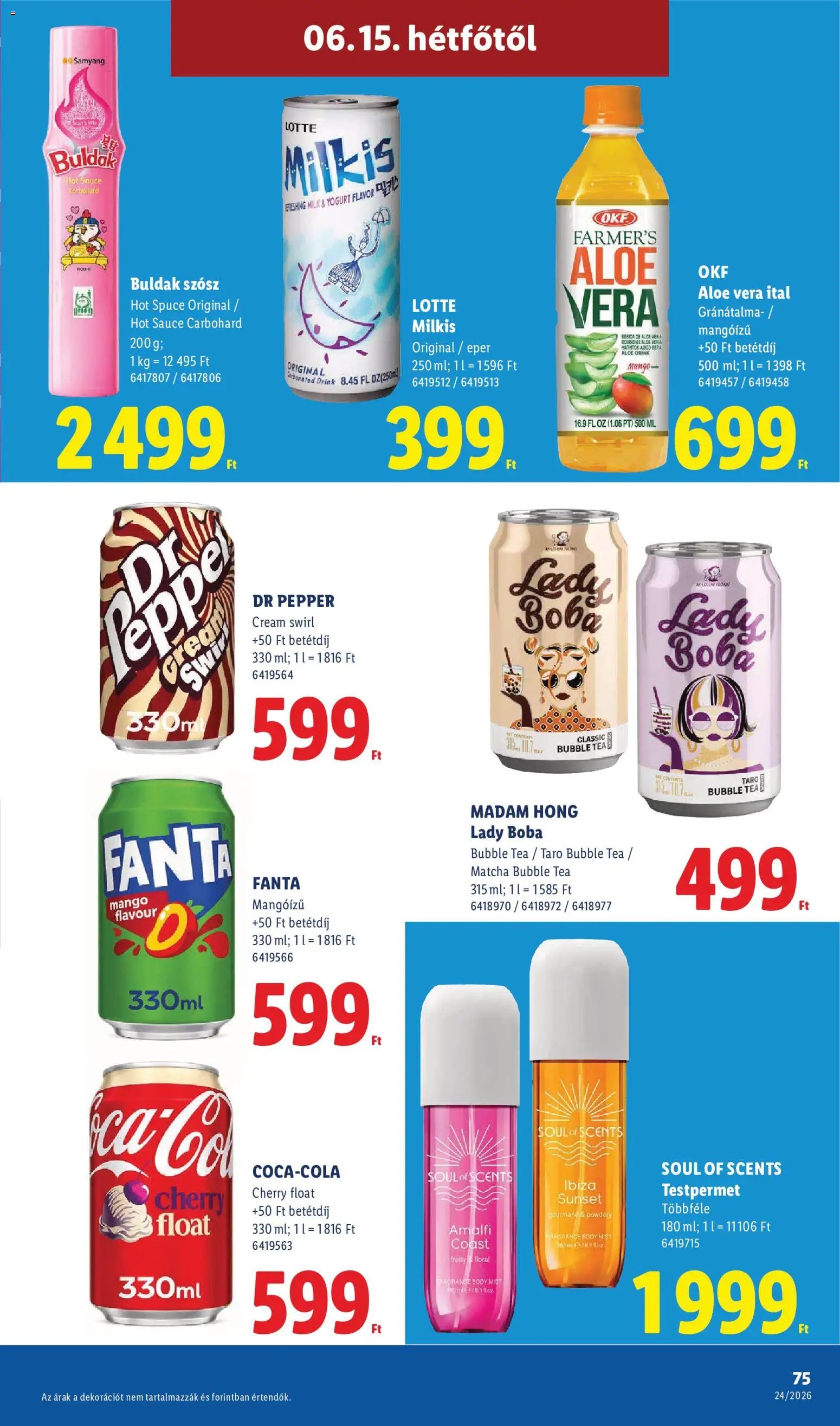 Lidl újság 2026.06.11. Lidl akciós újság