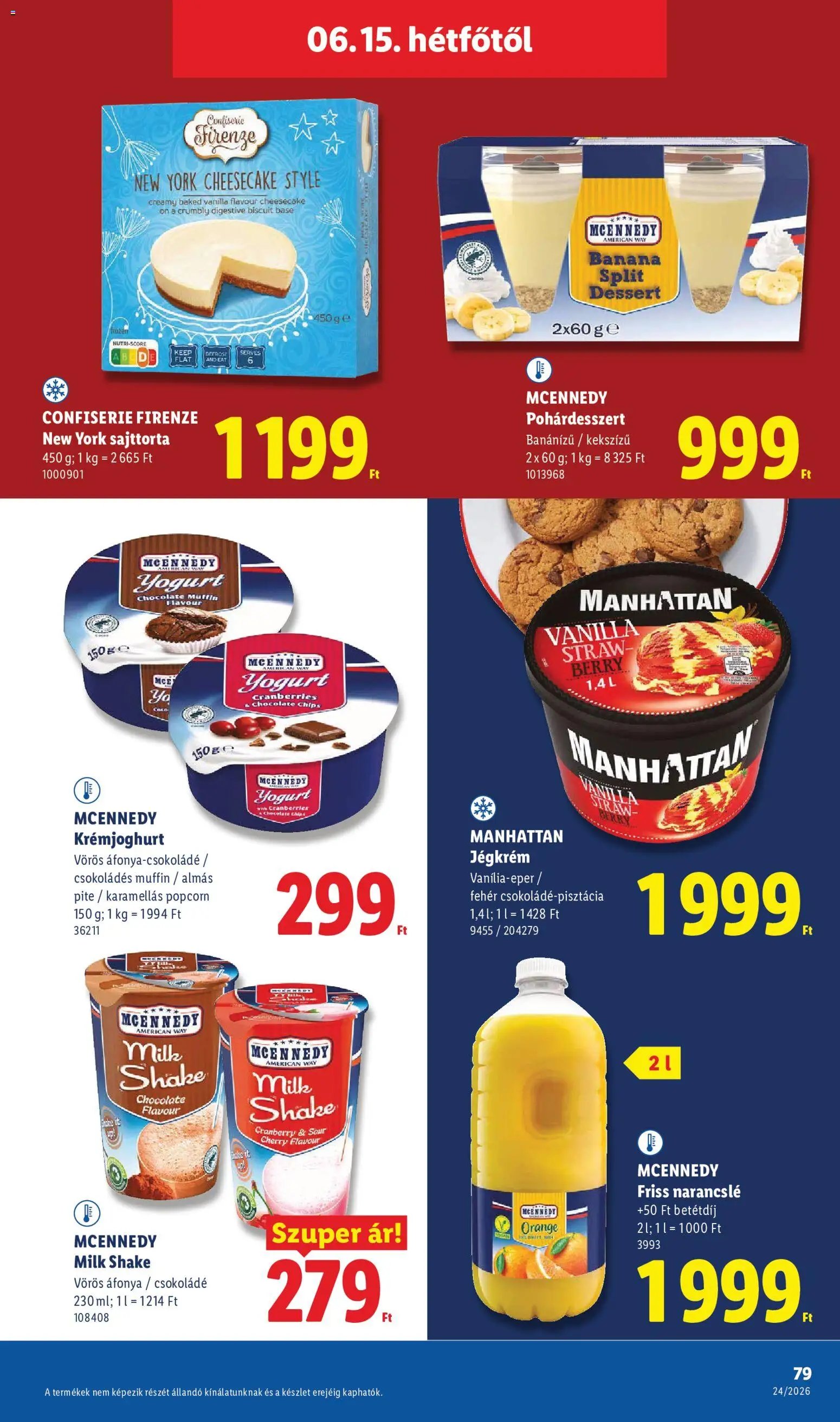 Lidl újság 2026.06.11. Lidl akciós újság