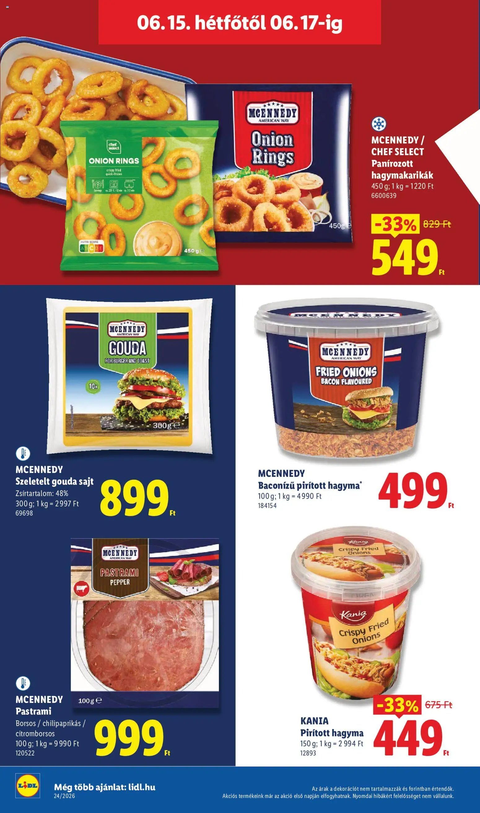 Lidl újság 2026.06.11. Lidl akciós újság