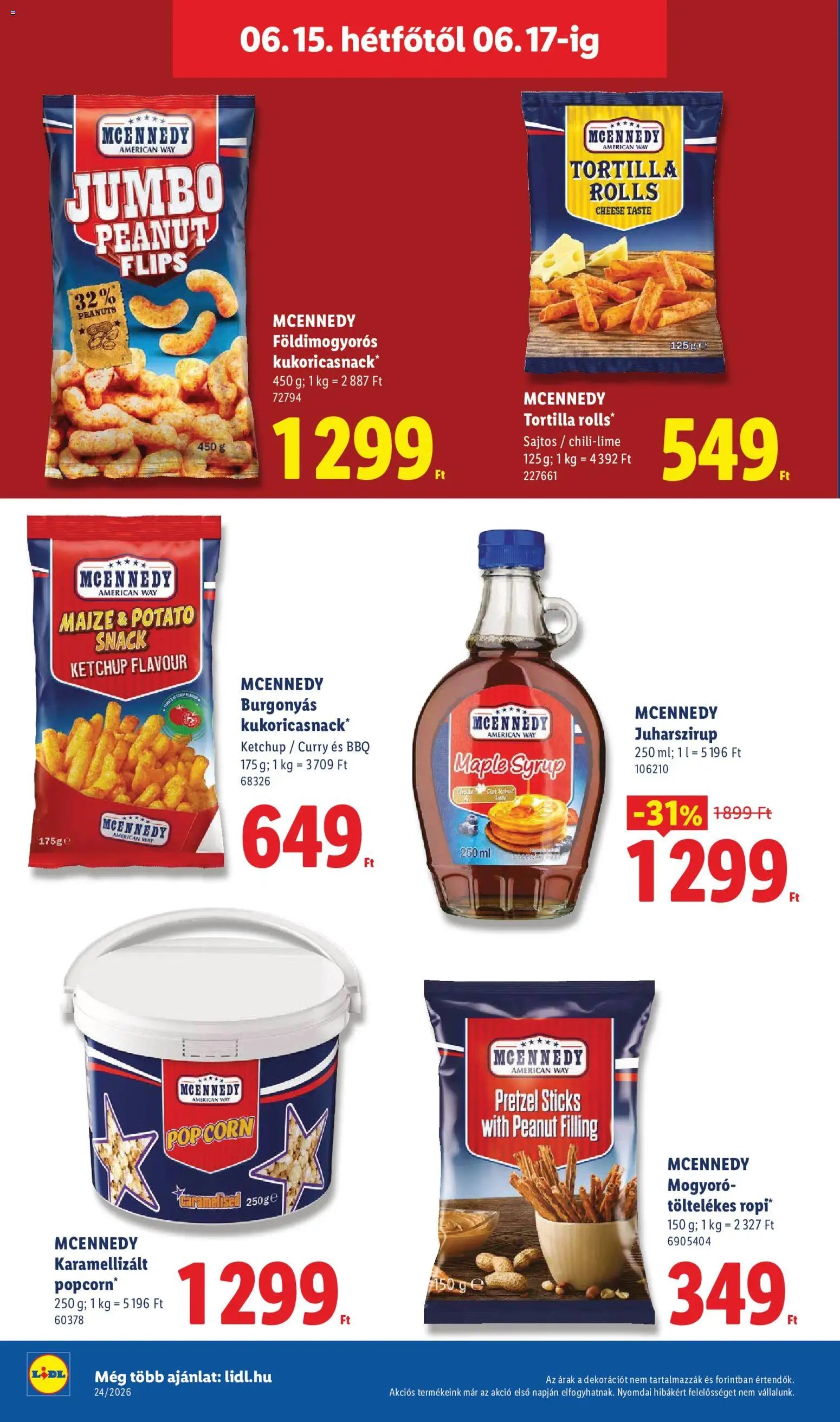 Lidl újság 2026.06.11. Lidl akciós újság