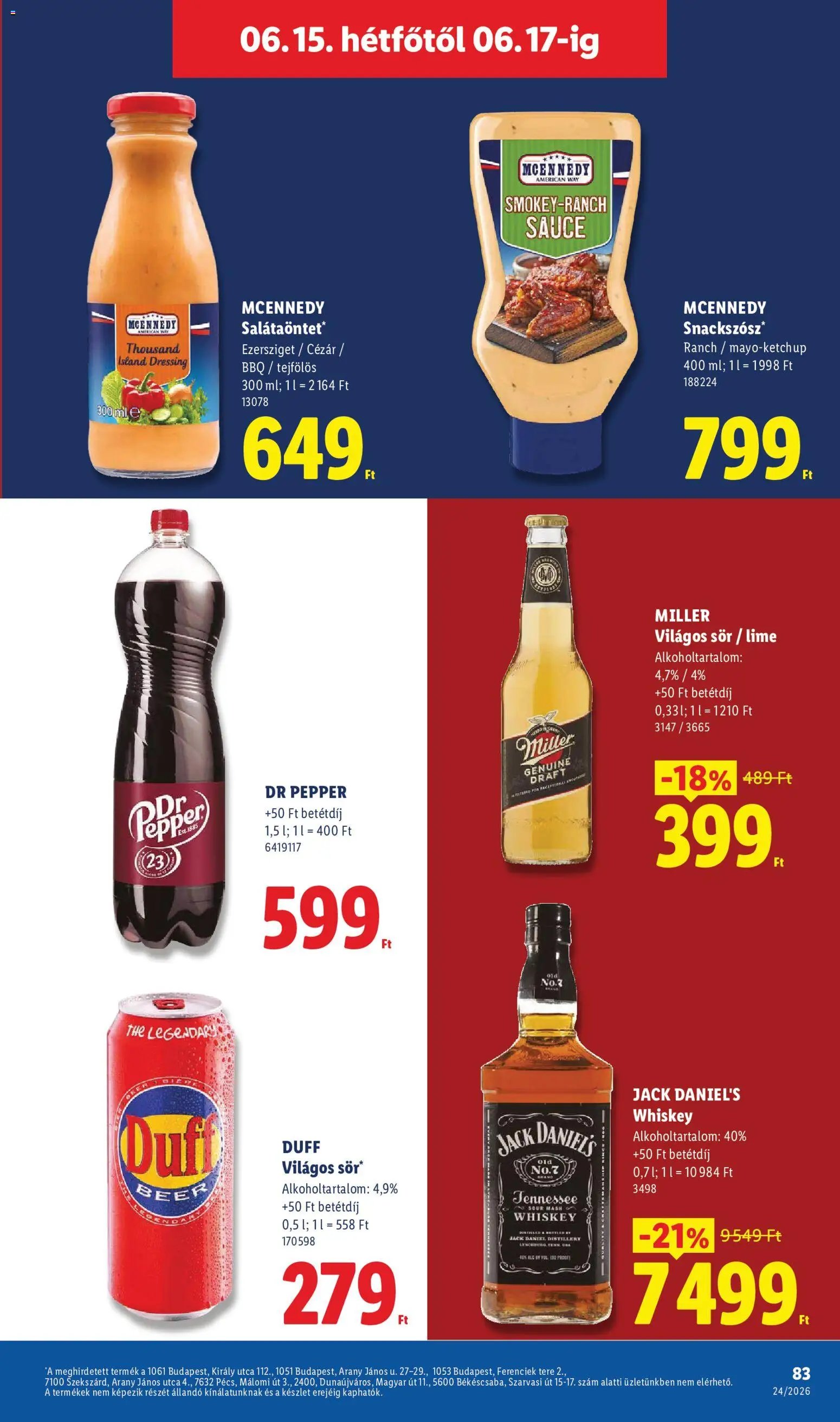 Lidl újság 2026.06.11. Lidl akciós újság