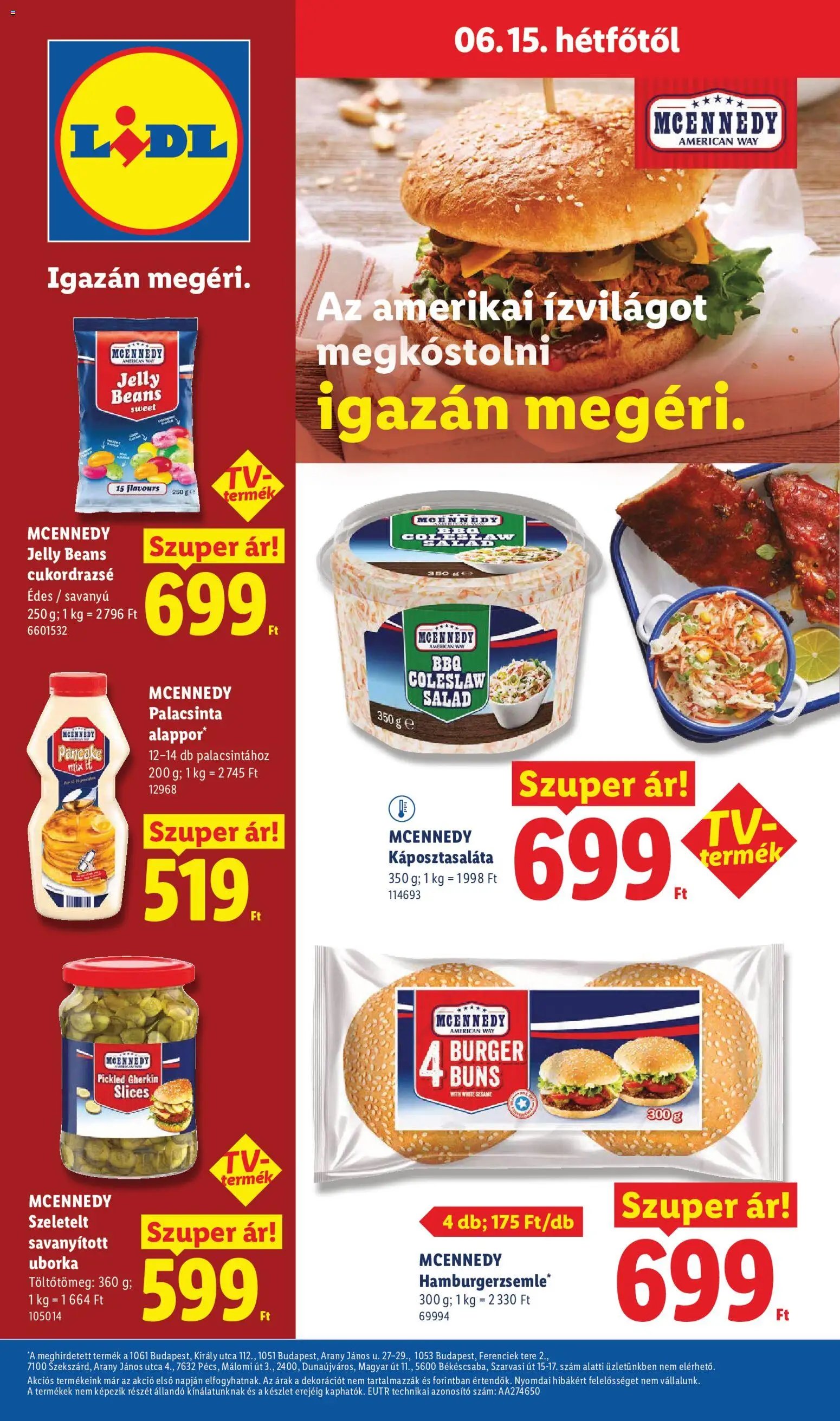 Lidl újság 2026.06.11. Lidl akciós újság