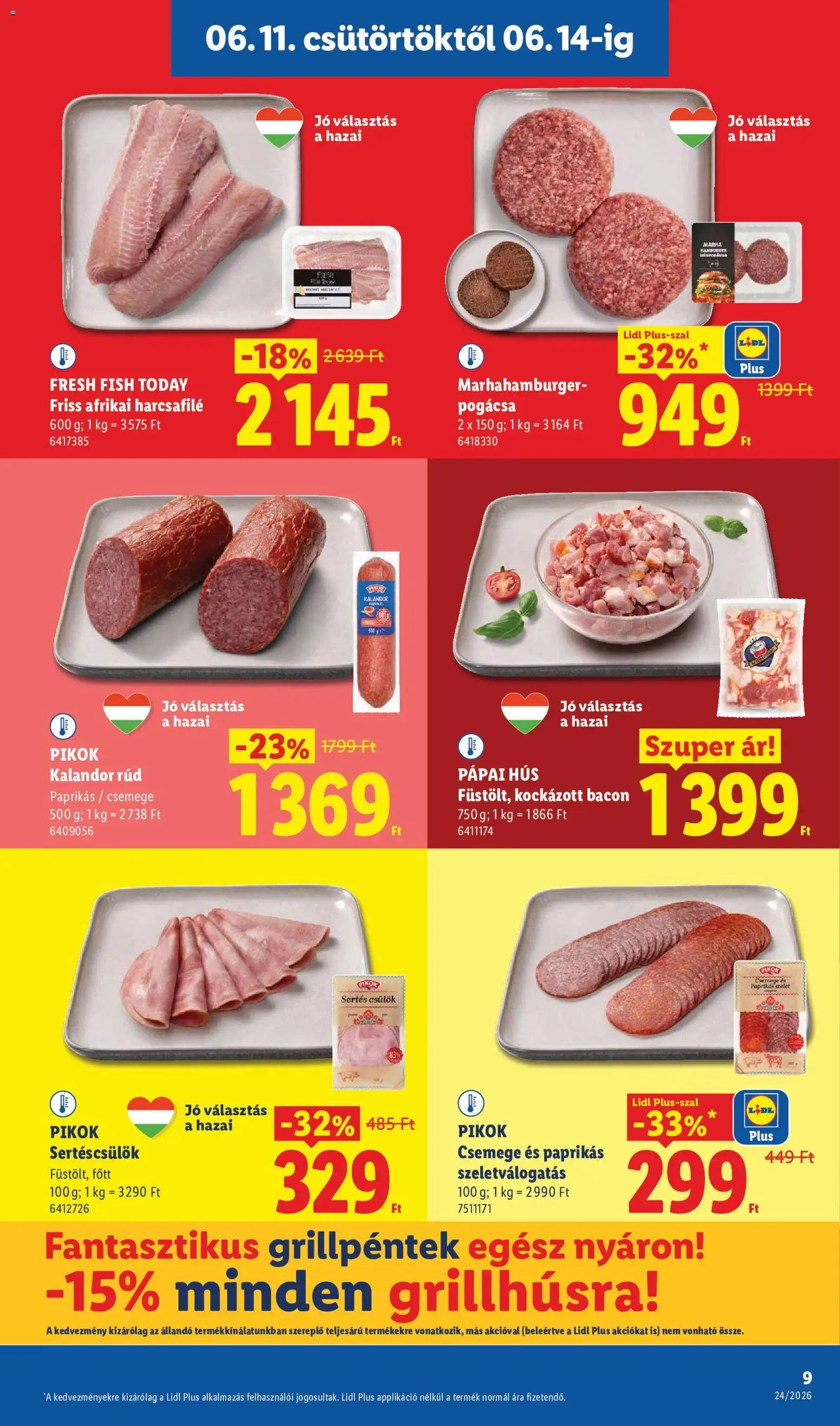 Lidl újság 2026.06.11. Lidl akciós újság