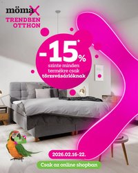 Mömax újság 2026.02.16. Szórólap (2026-02-16 - 2026-02-22)