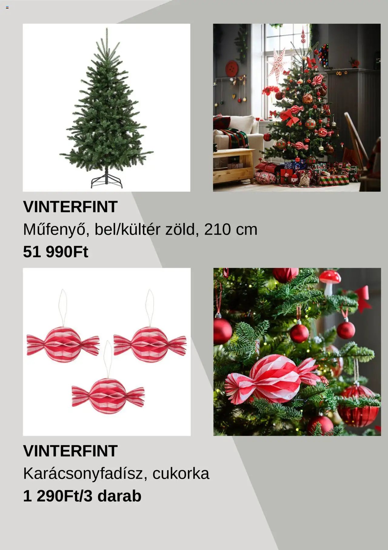 IKEA újság 2025.10.17. Katalógus IKEA - Karácsony ünnepe (2025-10-17)