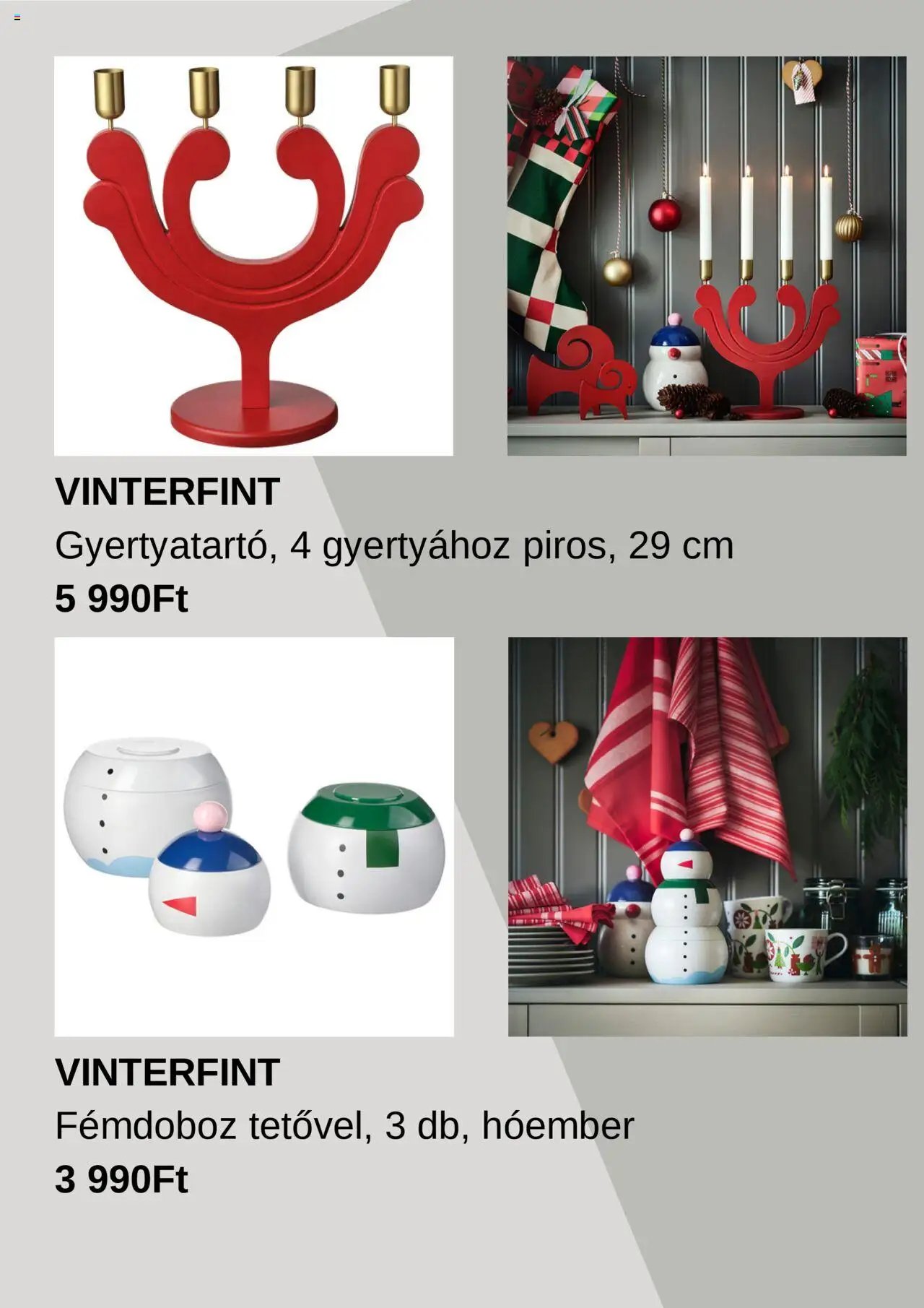 IKEA újság 2025.10.17. Katalógus IKEA - Karácsony ünnepe (2025-10-17)