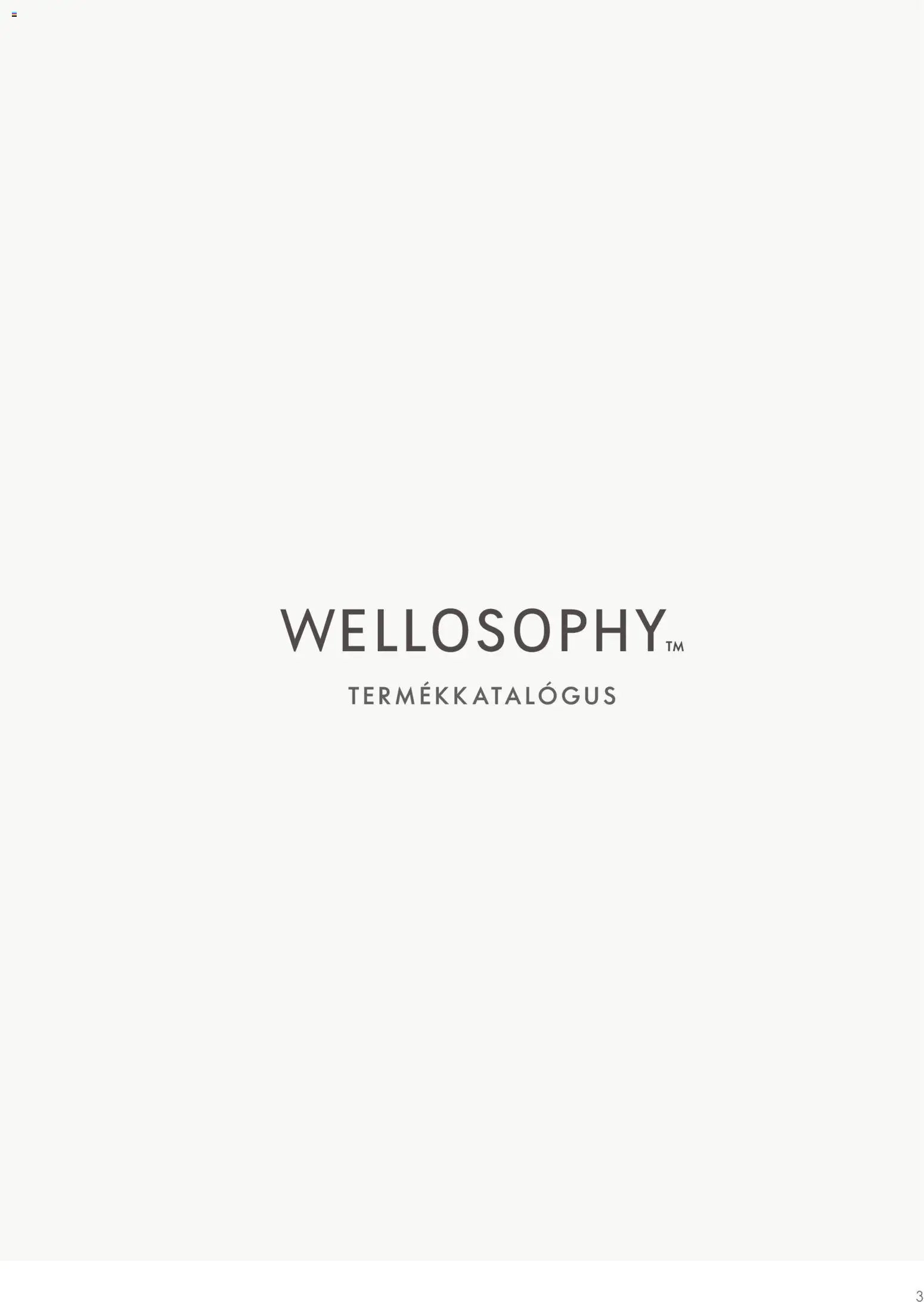 Oriflame újság 2026.01.02. Katalógus Oriflame Wellosophy Termékkatalógus (2026-01-02)