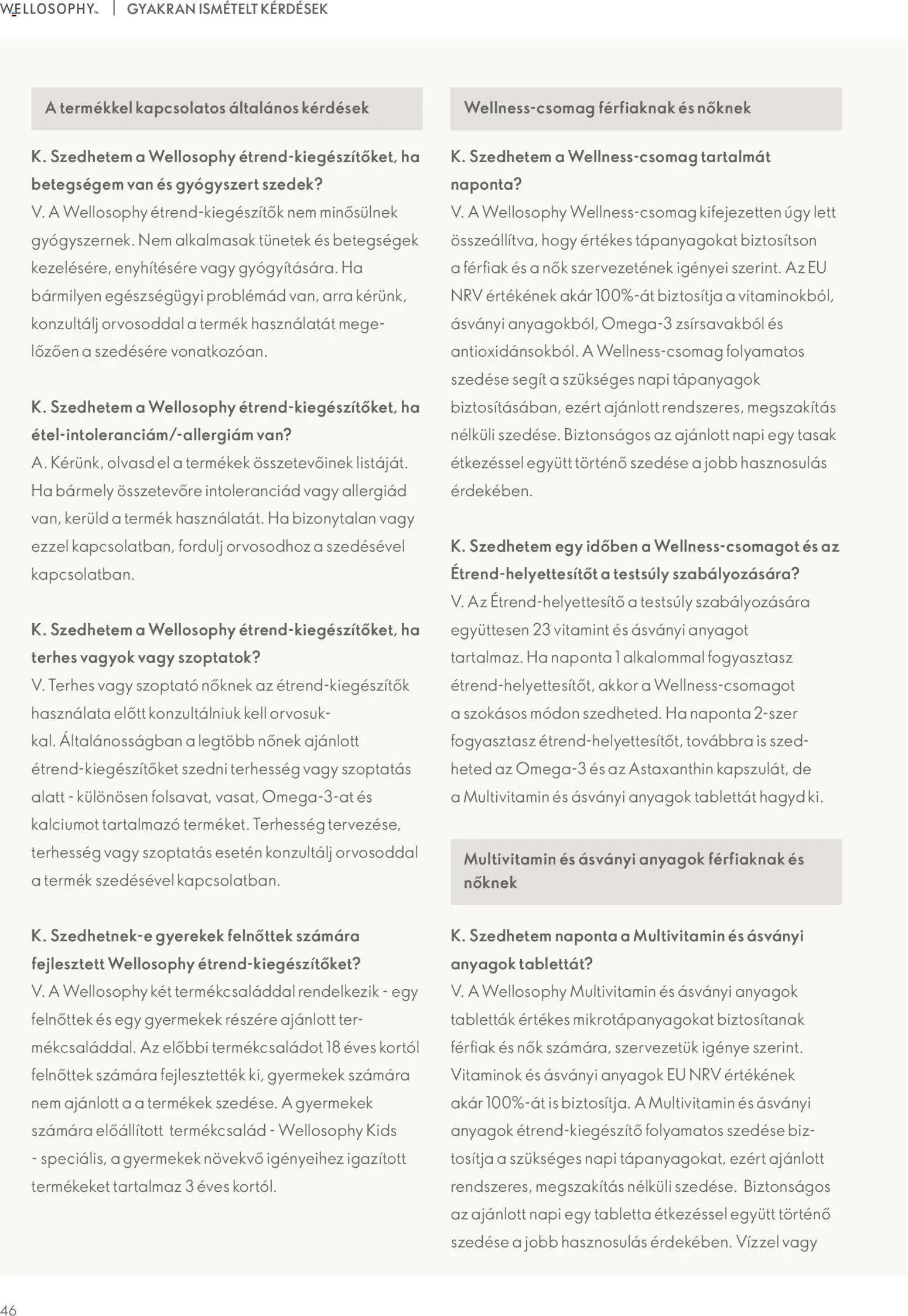 Oriflame újság 2026.01.02. Katalógus Oriflame Wellosophy Termékkatalógus (2026-01-02)