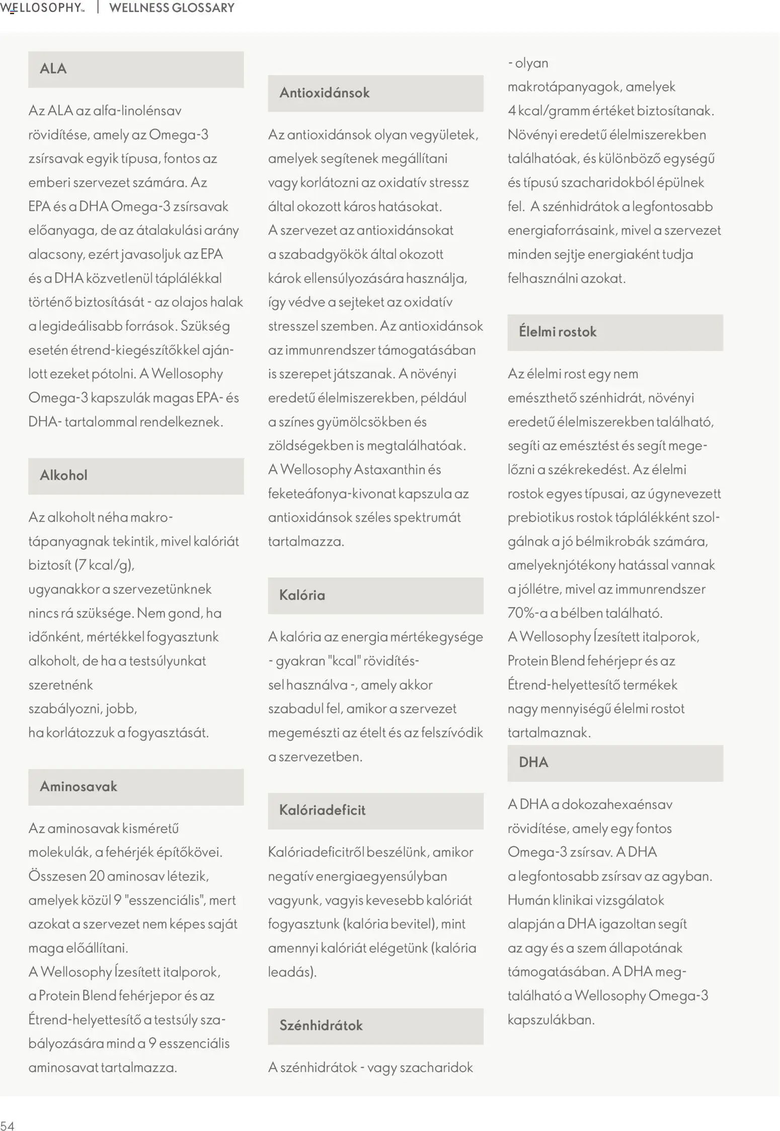 Oriflame újság 2026.01.02. Katalógus Oriflame Wellosophy Termékkatalógus (2026-01-02)