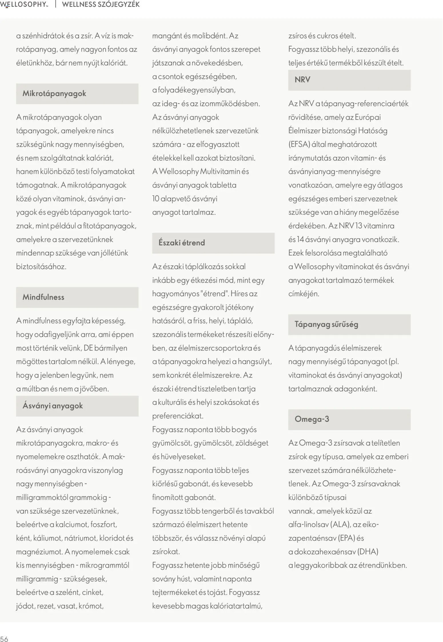 Oriflame újság 2026.01.02. Katalógus Oriflame Wellosophy Termékkatalógus (2026-01-02)