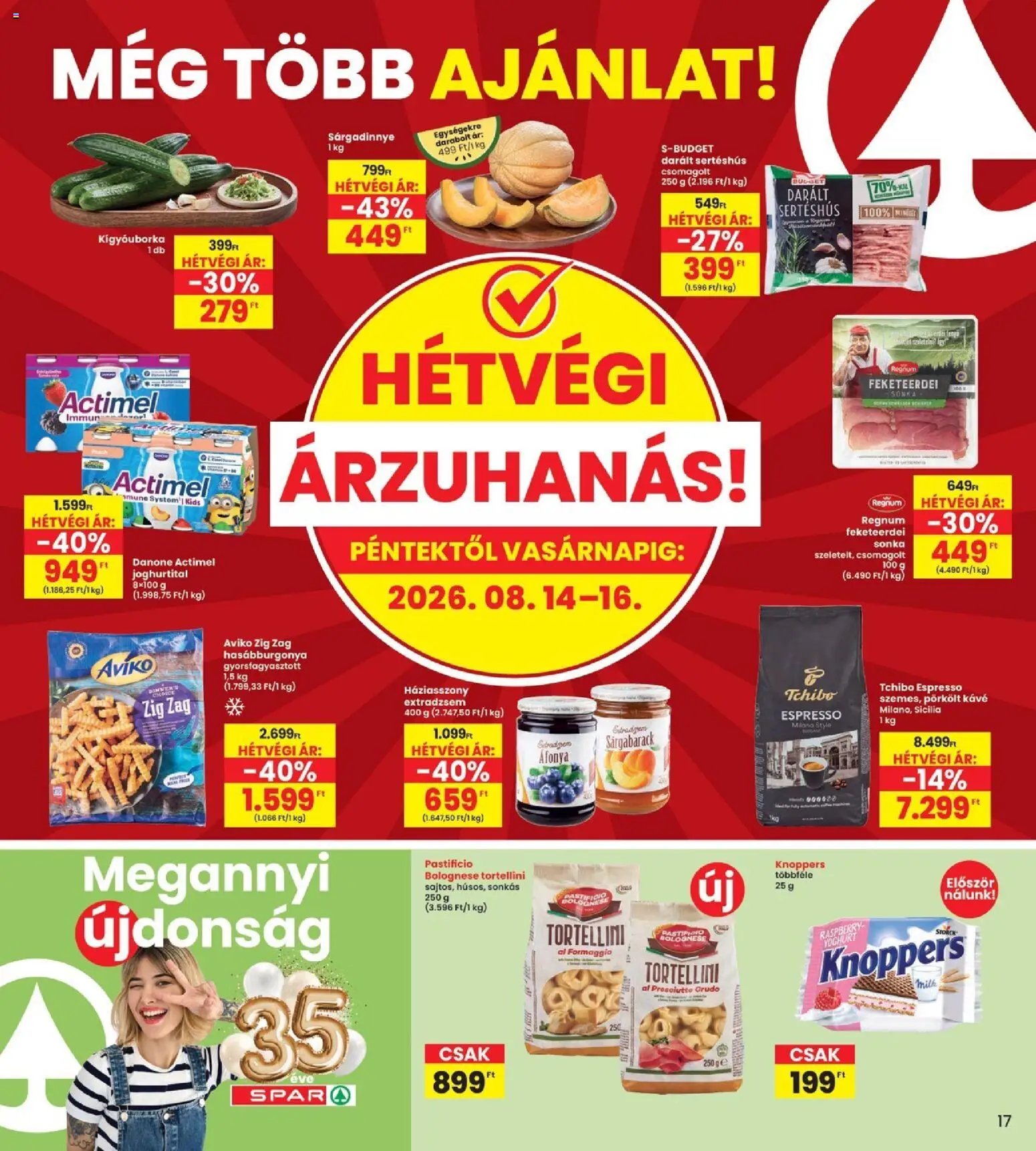 Interspar újság 2026.08.13. Interspar akciós újság