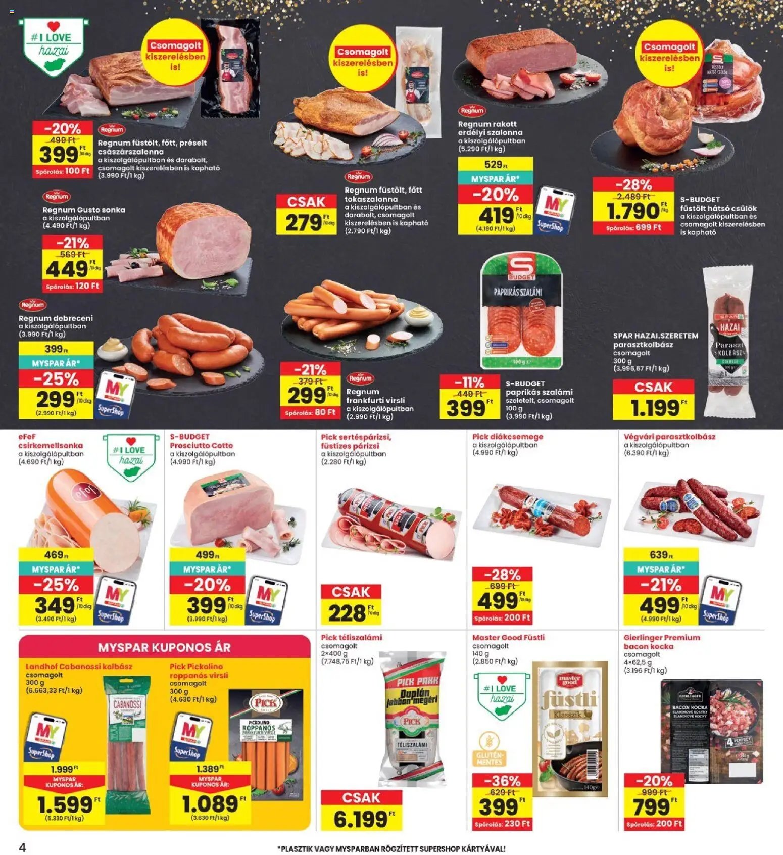 Interspar újság 2026.08.13. Interspar akciós újság
